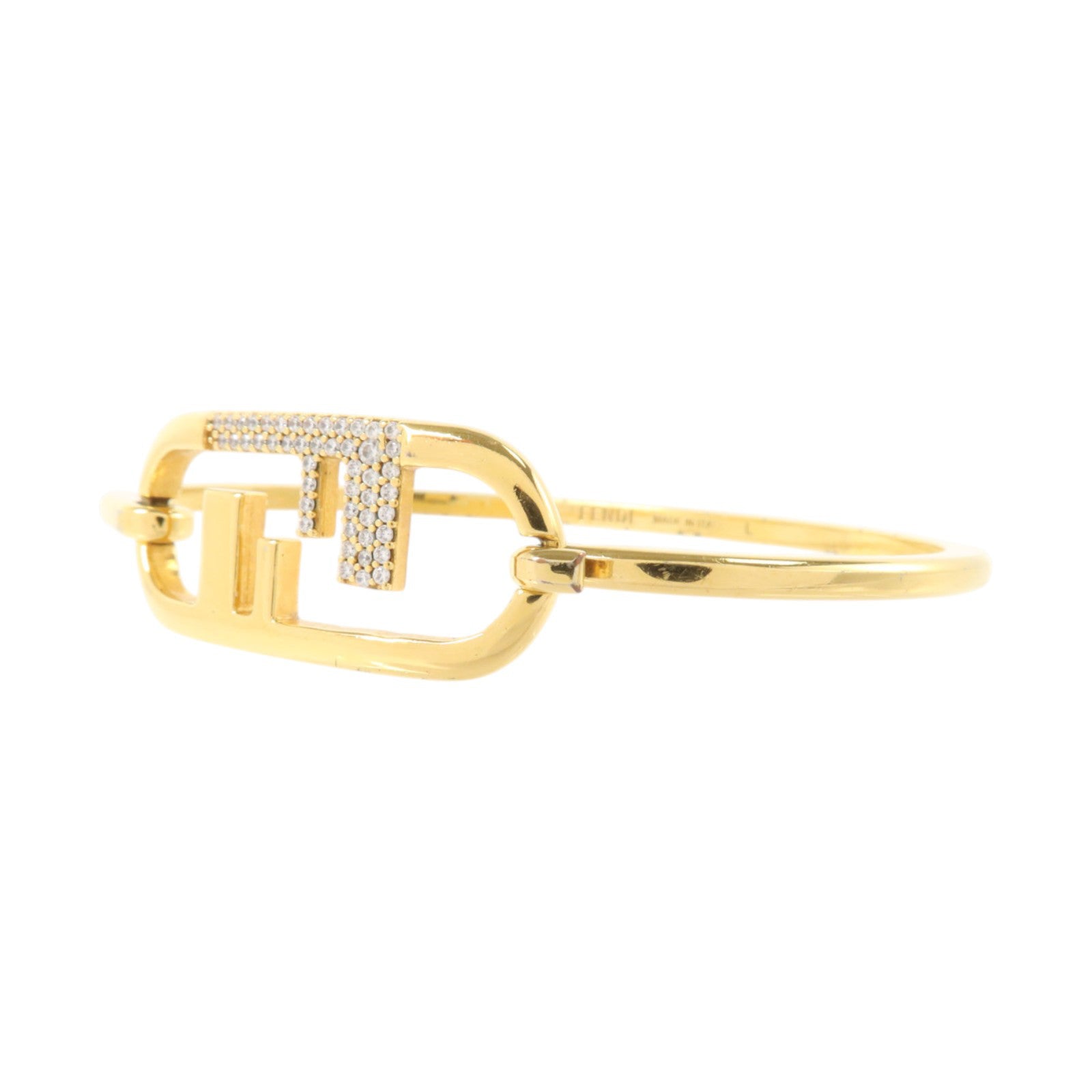 FENDI 金屬O'Lock Bangle(L)手鐲