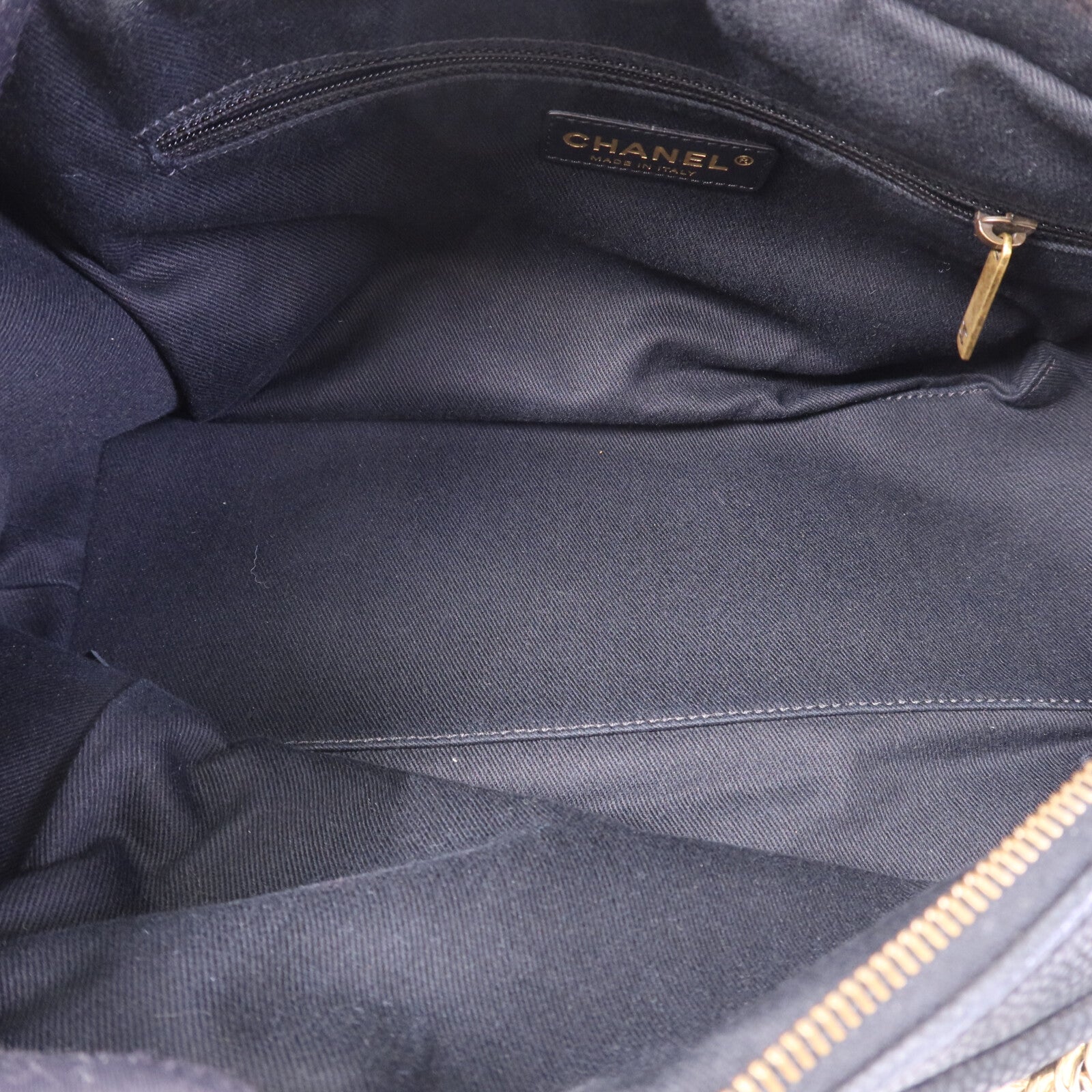 CHANEL 牛皮皮革2 Way Shoulder Bag金扣鏈帶手挽肩背兩用袋