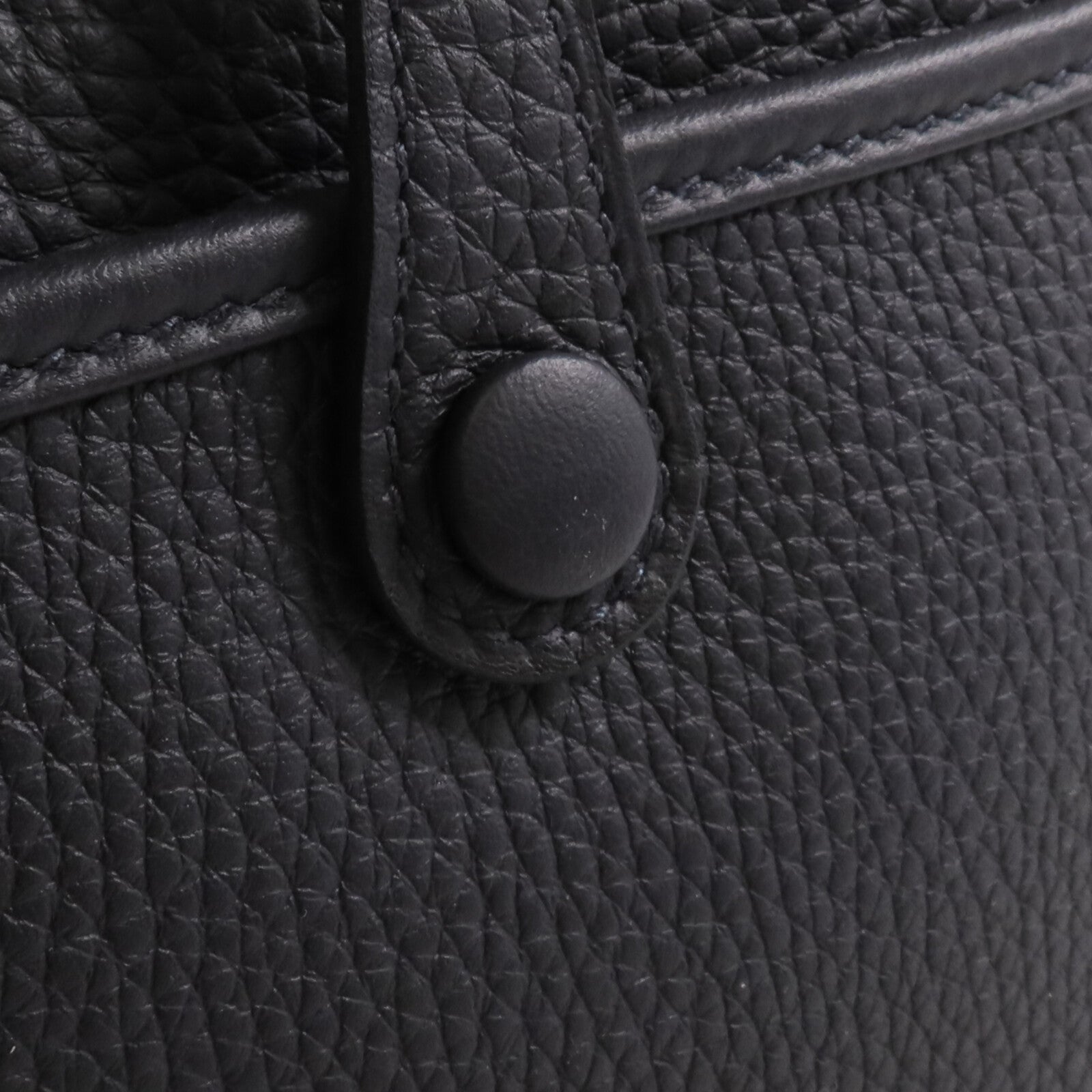 HERMES Clemence皮革Evelyne 23銀扣肩背袋Caban