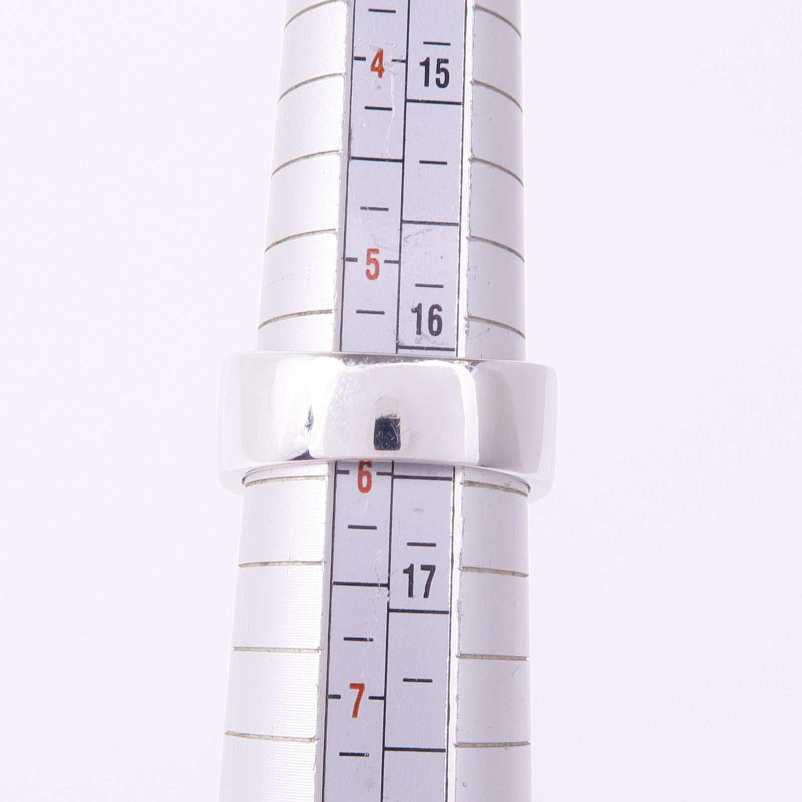 JEWELRY 18K白金Sapphire Diamond Ring藍寶石/鑽石戒指US#5.75