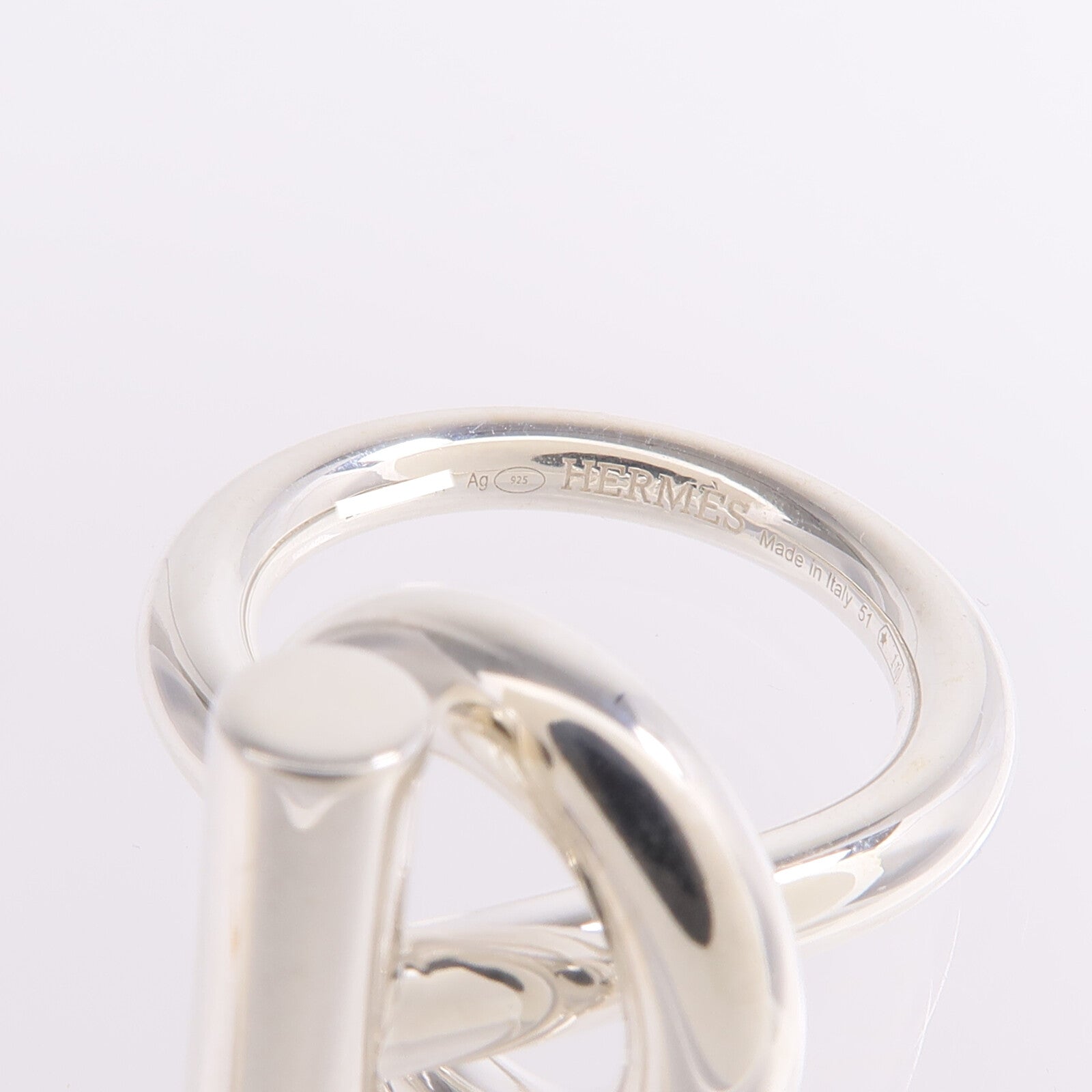 HERMES 925純銀Echappee Hermes Ring Medium Model戒指