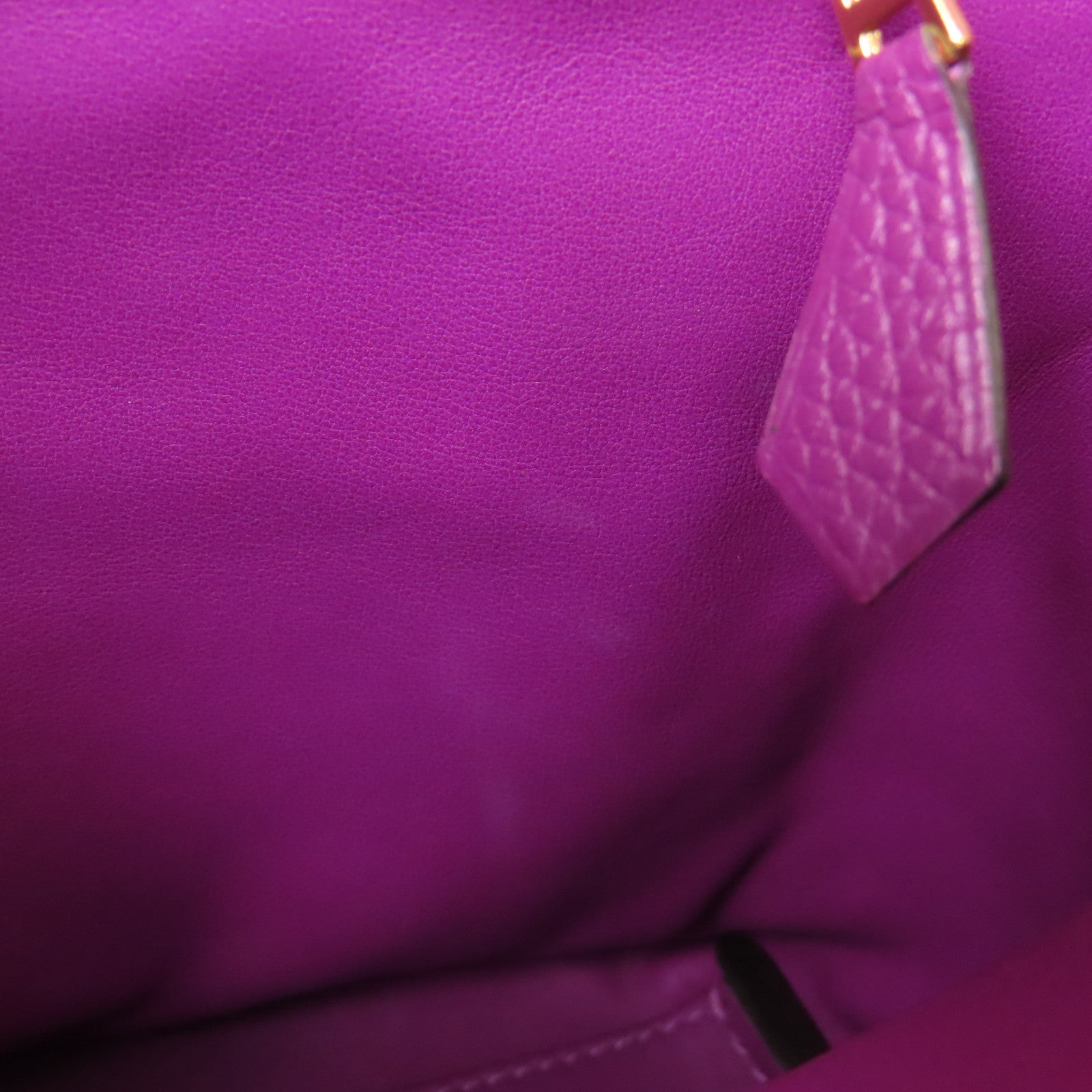 HERMES GHW 24/24 29CM 2 Way Bag Clemence Leather P9 Anemone