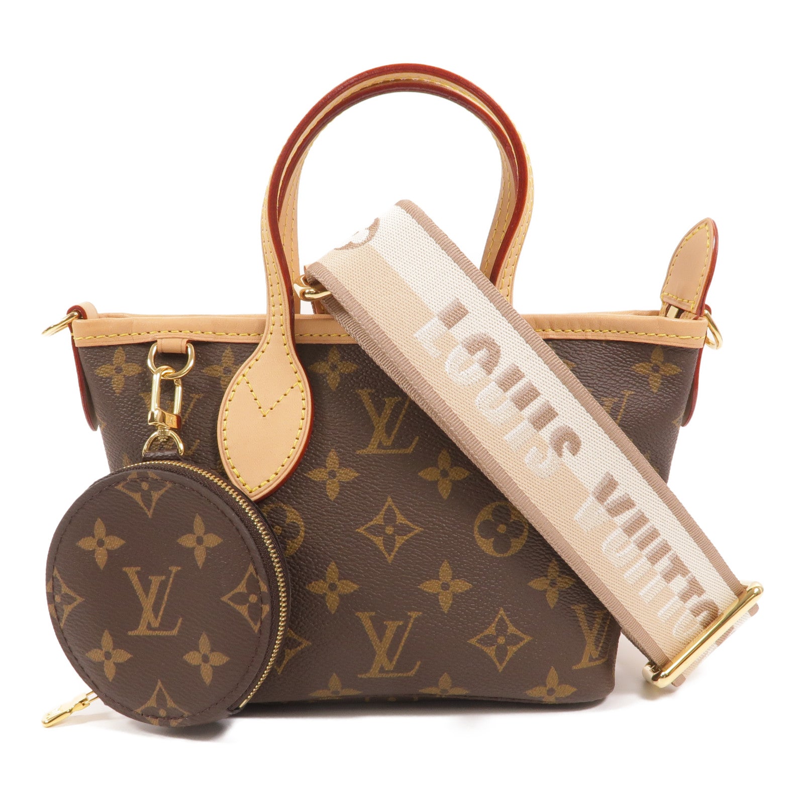 LOUIS VUITTON Monogram Neverfull BB手挽肩背兩用袋