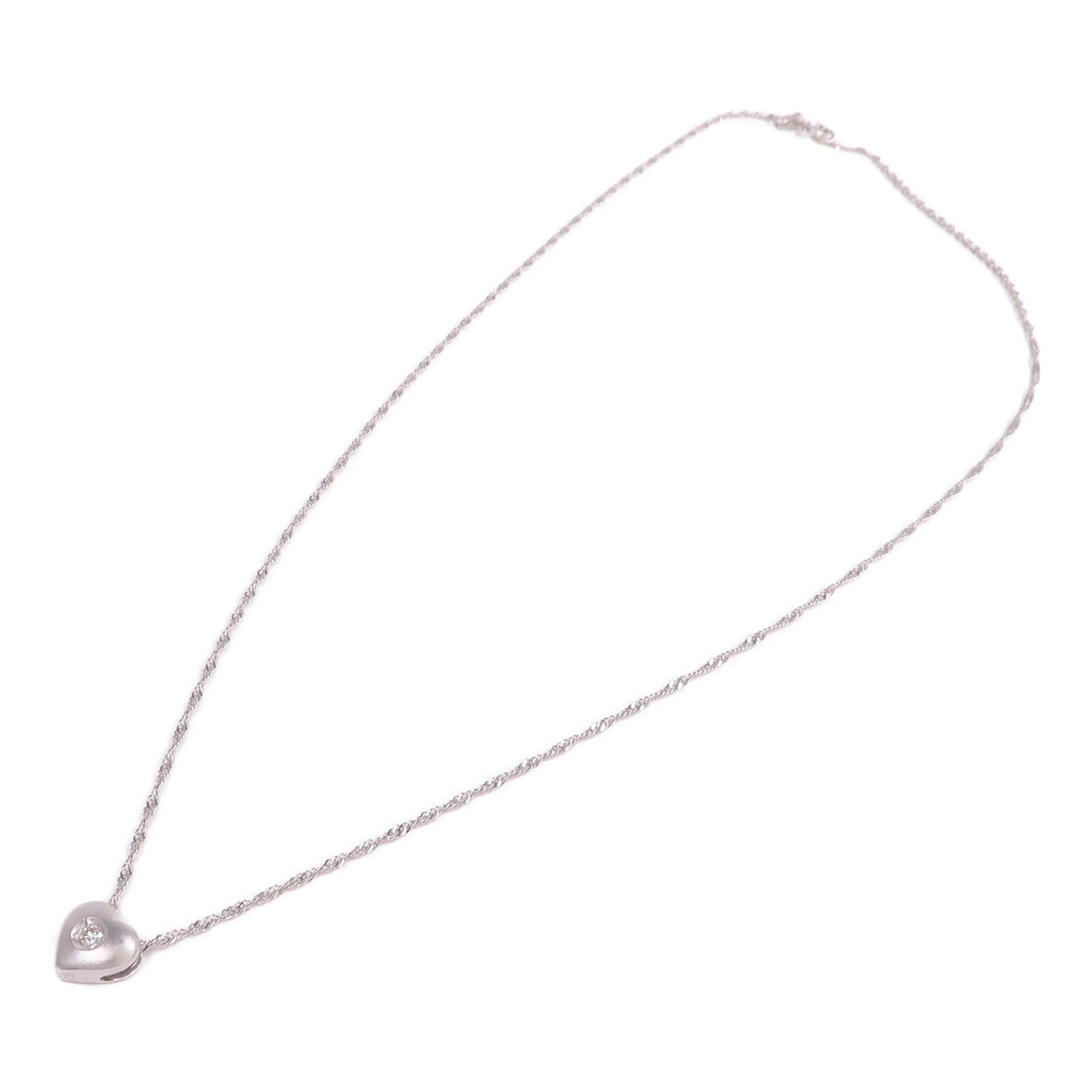 JEWELRY 18K白金Diamond Necklace鑽石項鍊