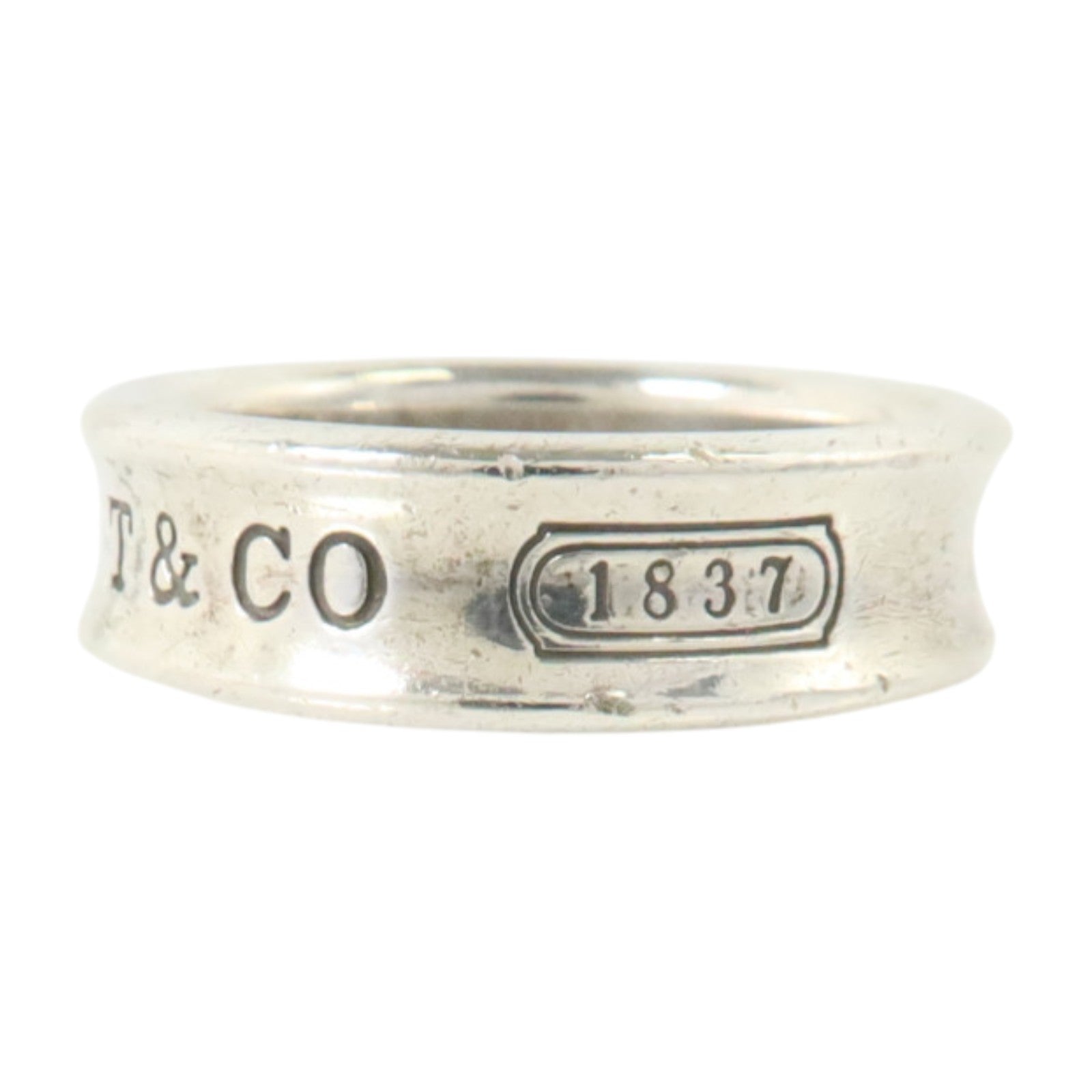 TIFFANY＆CO 925純銀1837 Ring戒指US#9.5