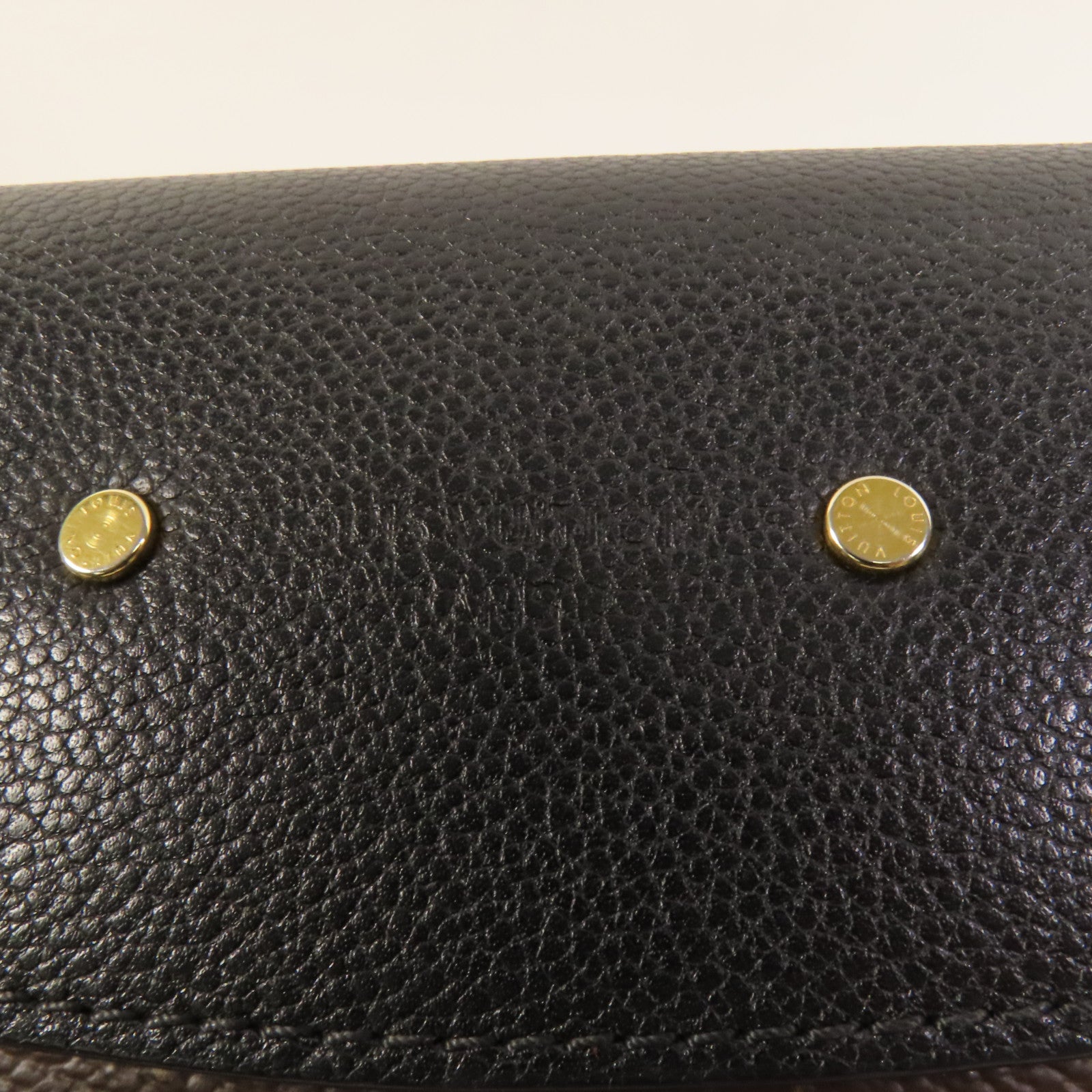 LOUIS VUITTON Monogram Saint Placide金扣肩背袋棕色/色