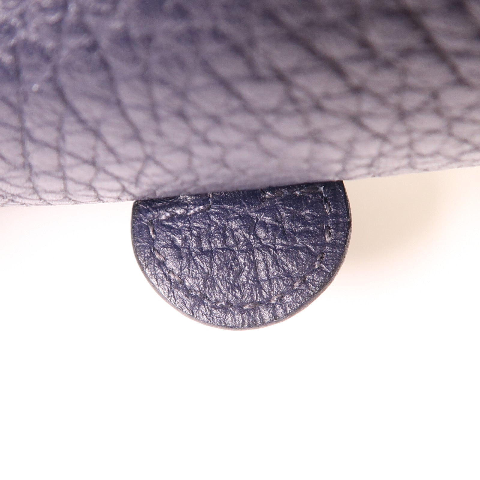 HERMES Clemence皮革Evelyne TPM金扣肩背袋Bleu Nuit