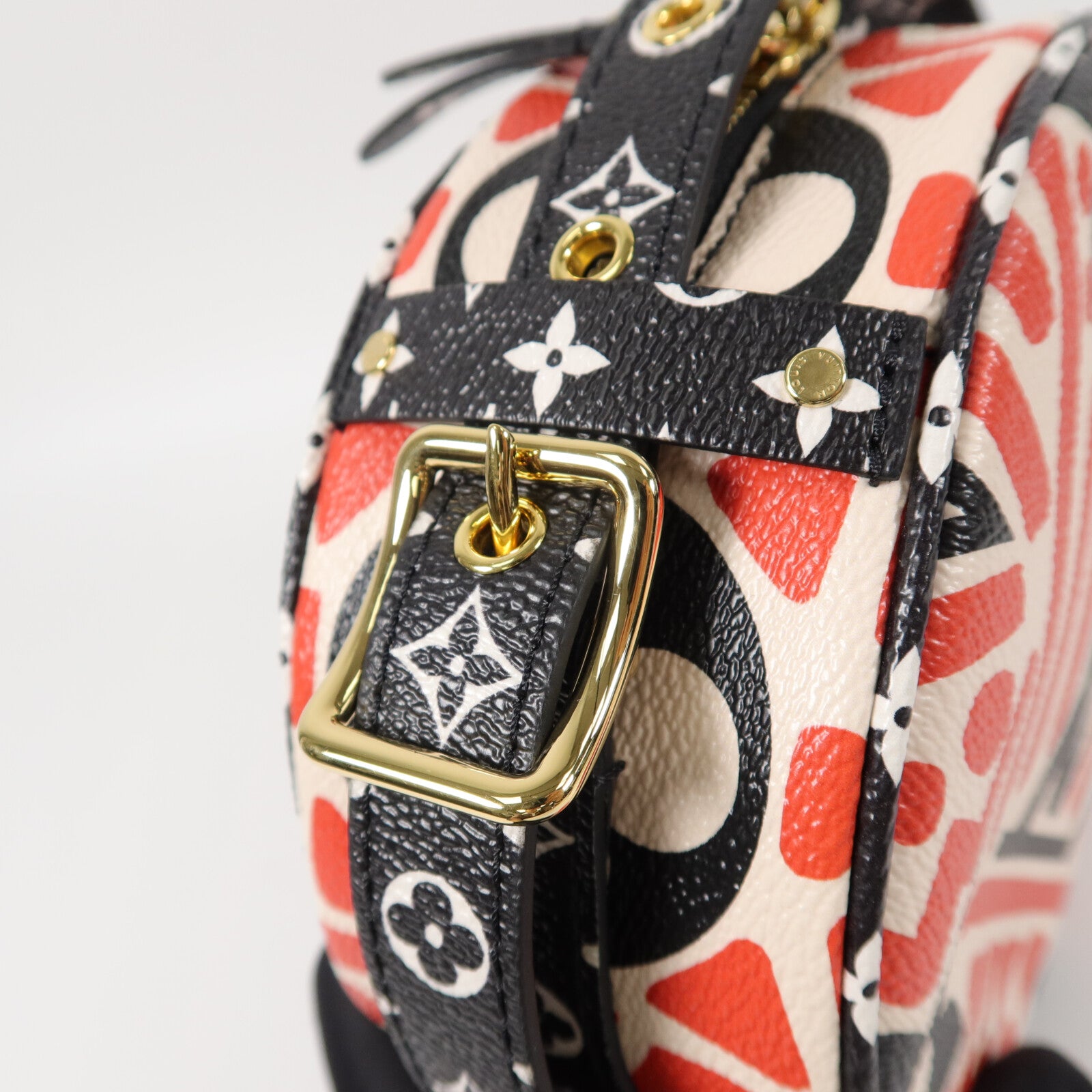 LOUIS VUITTON Monogram Giant Crafty Boite Chapoe Soupe肩背袋