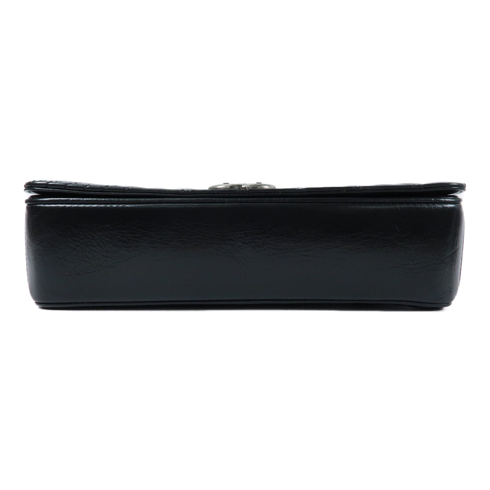 CHANEL 牛皮皮革Coco Boy Flap Bag鏈帶肩背袋