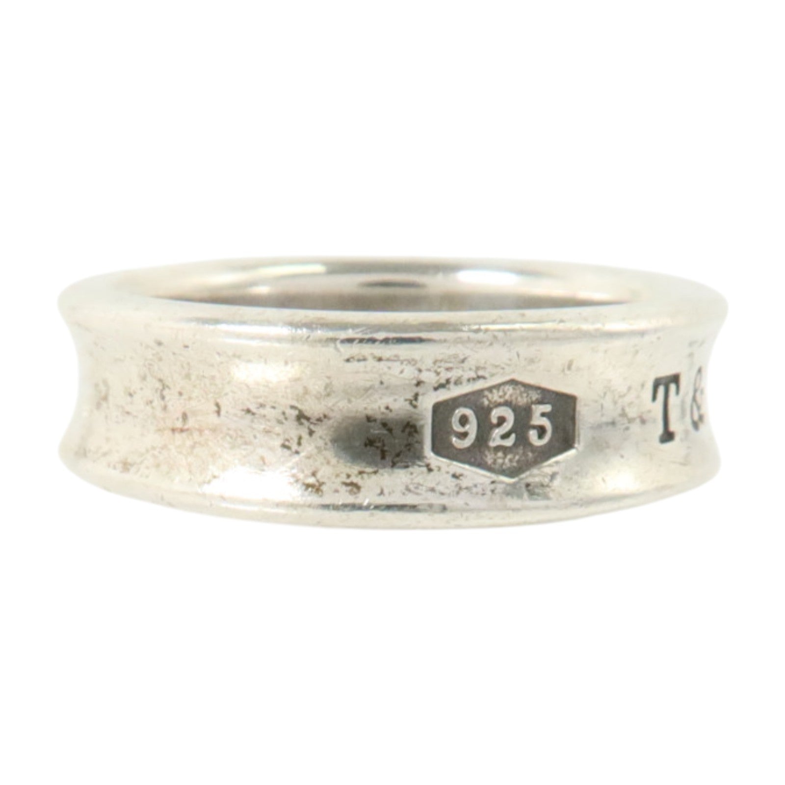 TIFFANY＆CO 925純銀1837 Ring戒指US#9.5