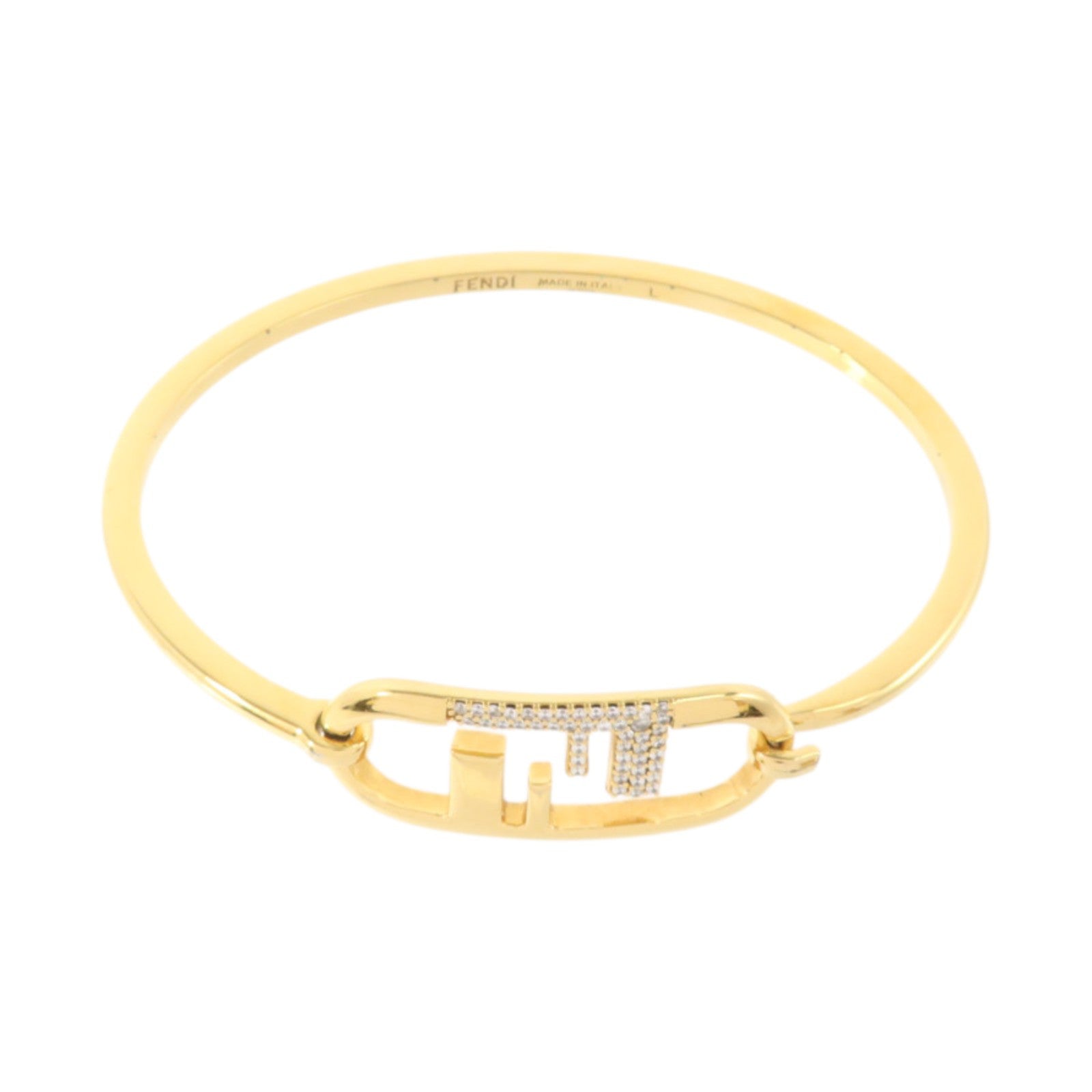FENDI 金屬O'Lock Bangle(L)手鐲