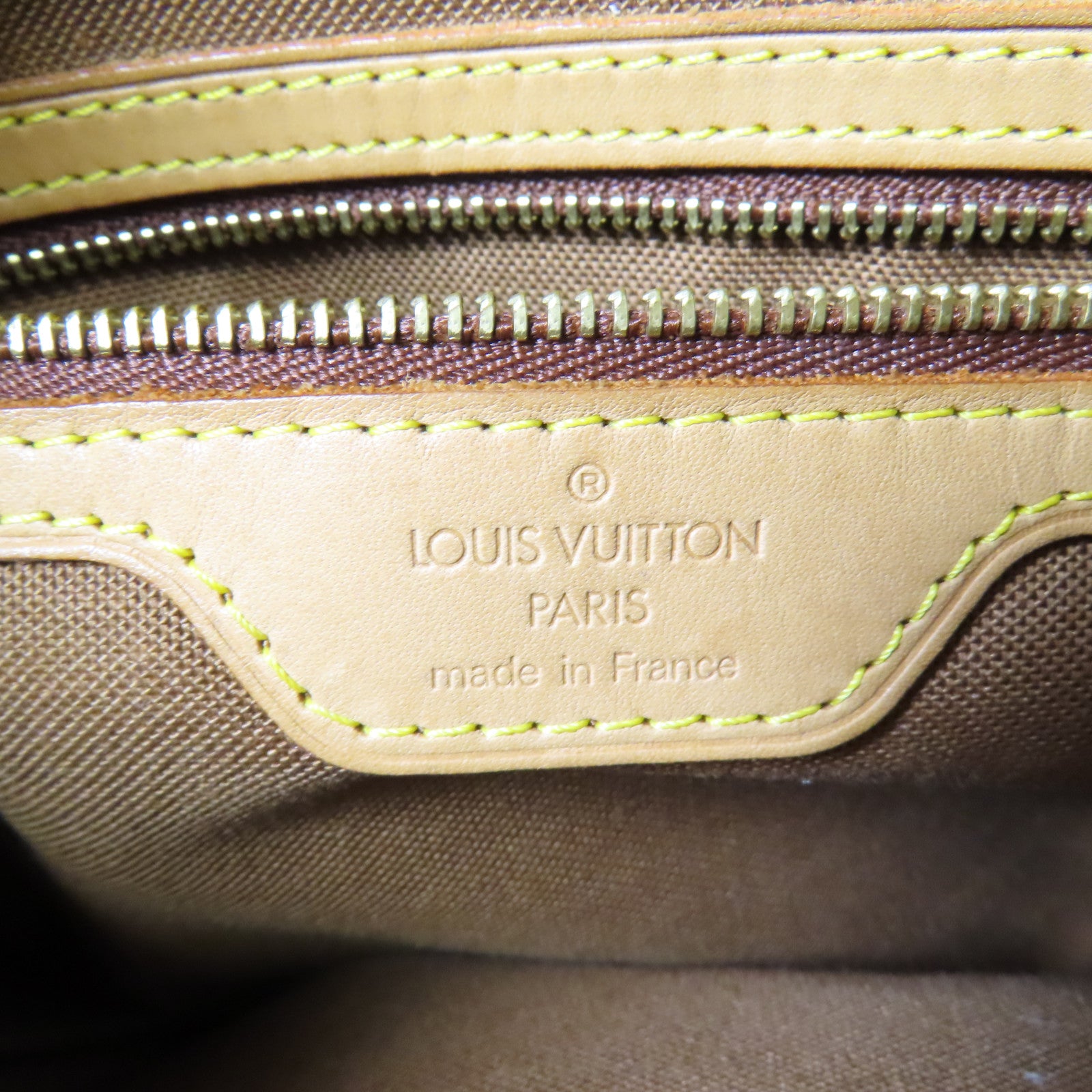 LOUIS VUITTON Monogram Cabas Piano金扣肩背袋