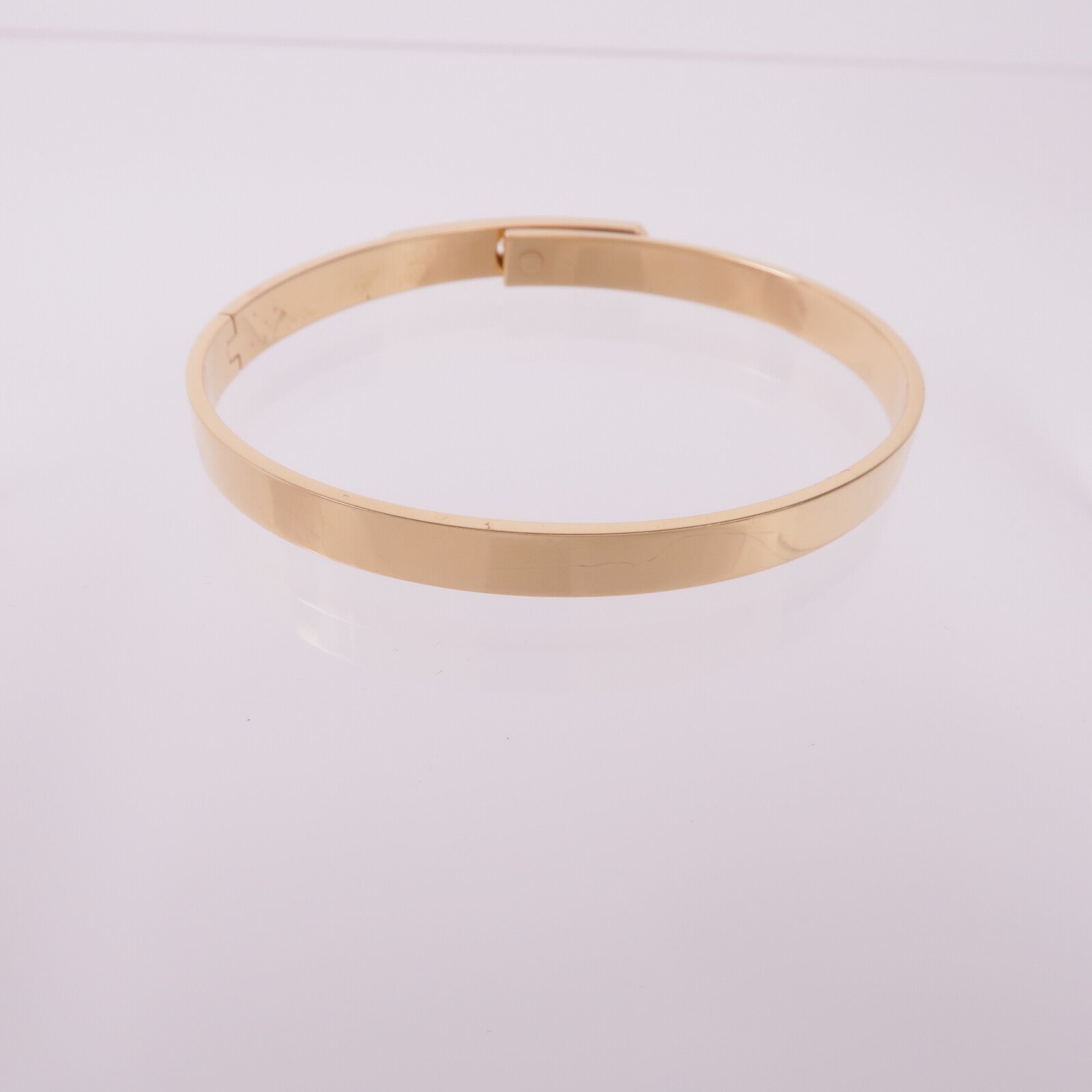 HERMES 18K玫瑰金Kelly Bracelet手鏈