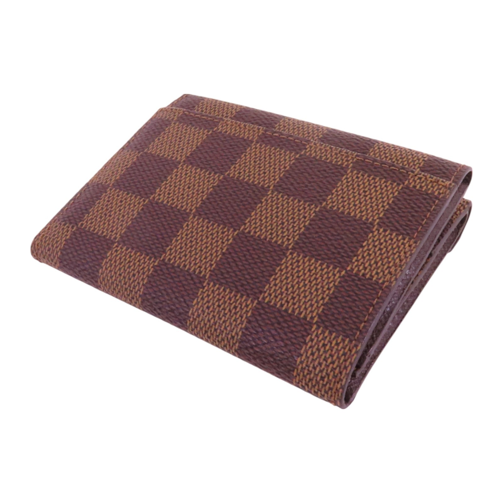 LOUIS VUITTON Damier Ebene Portofoille Origami金扣短錢包