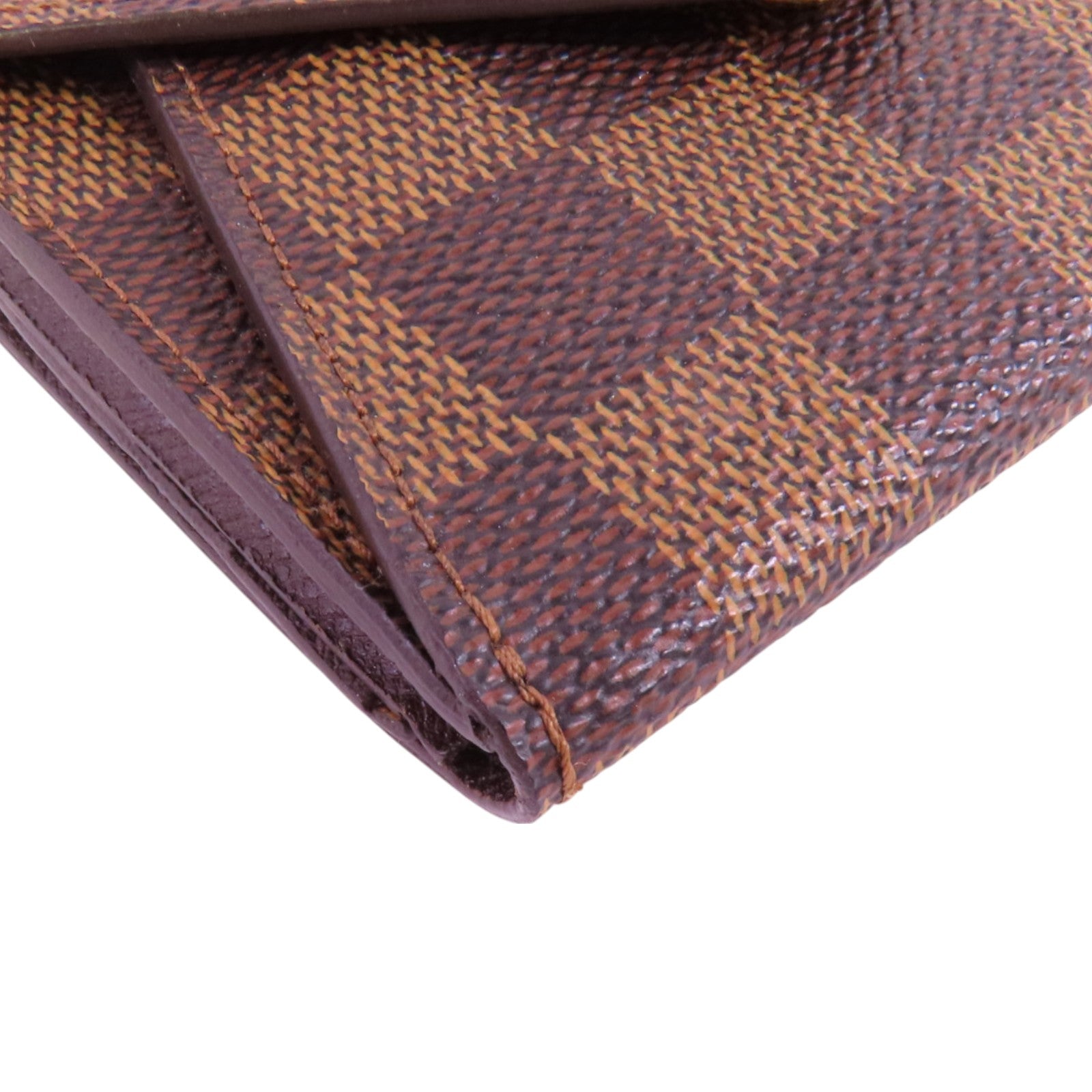 LOUIS VUITTON Damier Ebene Portofoille Origami金扣短錢包