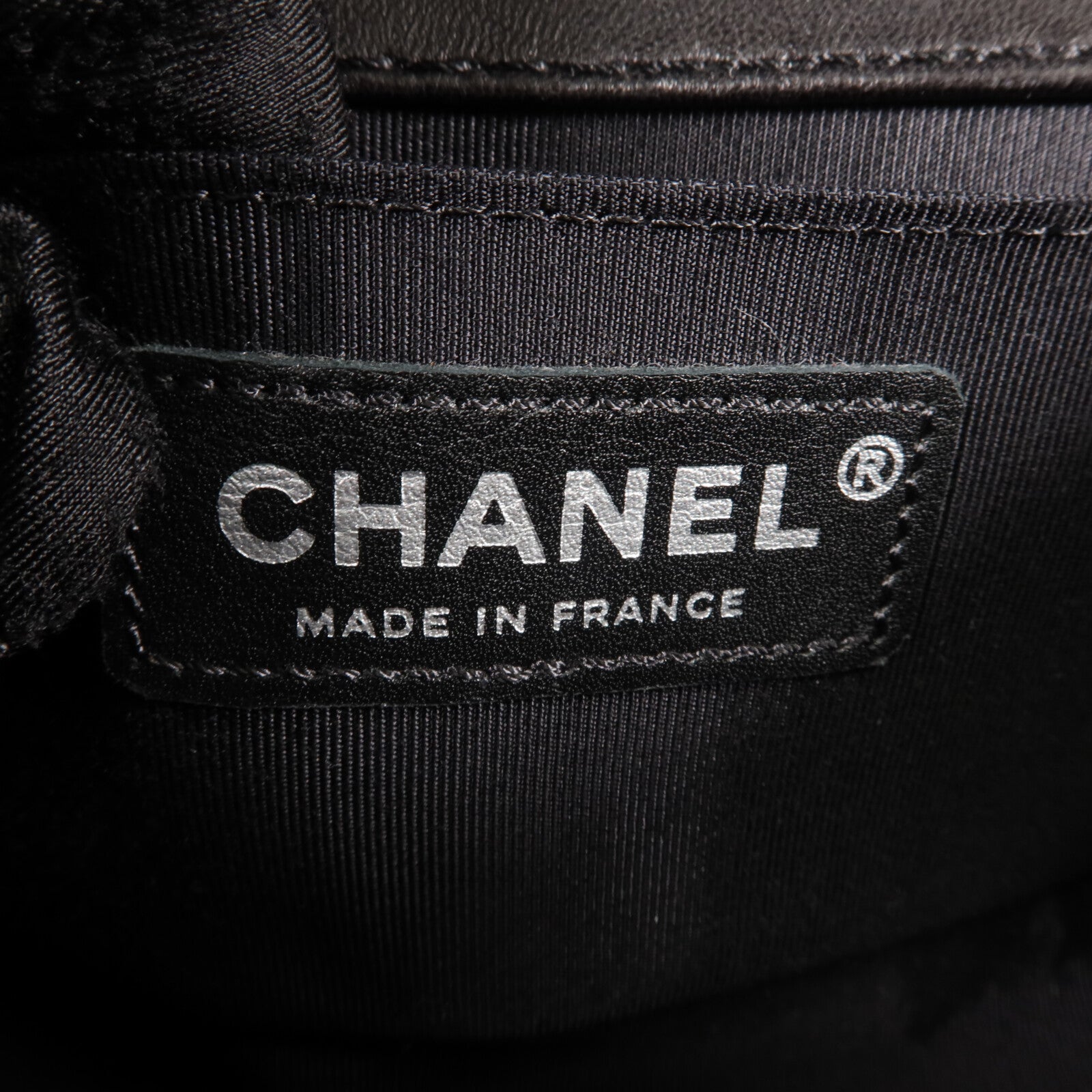 CHANEL 羊皮皮革Boy 20鏈帶肩背袋