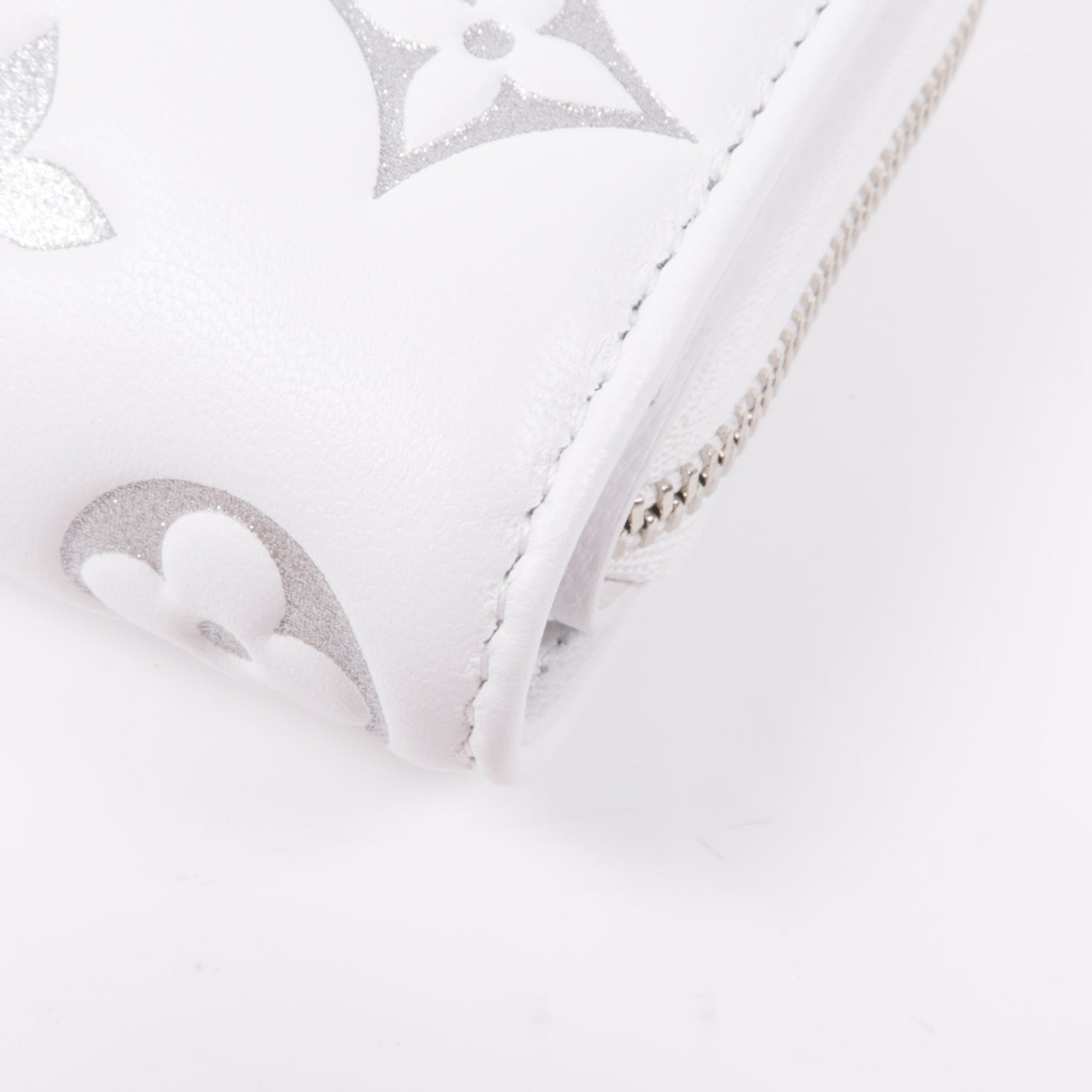 LOUIS VUITTON Monogram Embossed Portefeuille Wallet銀扣錢包