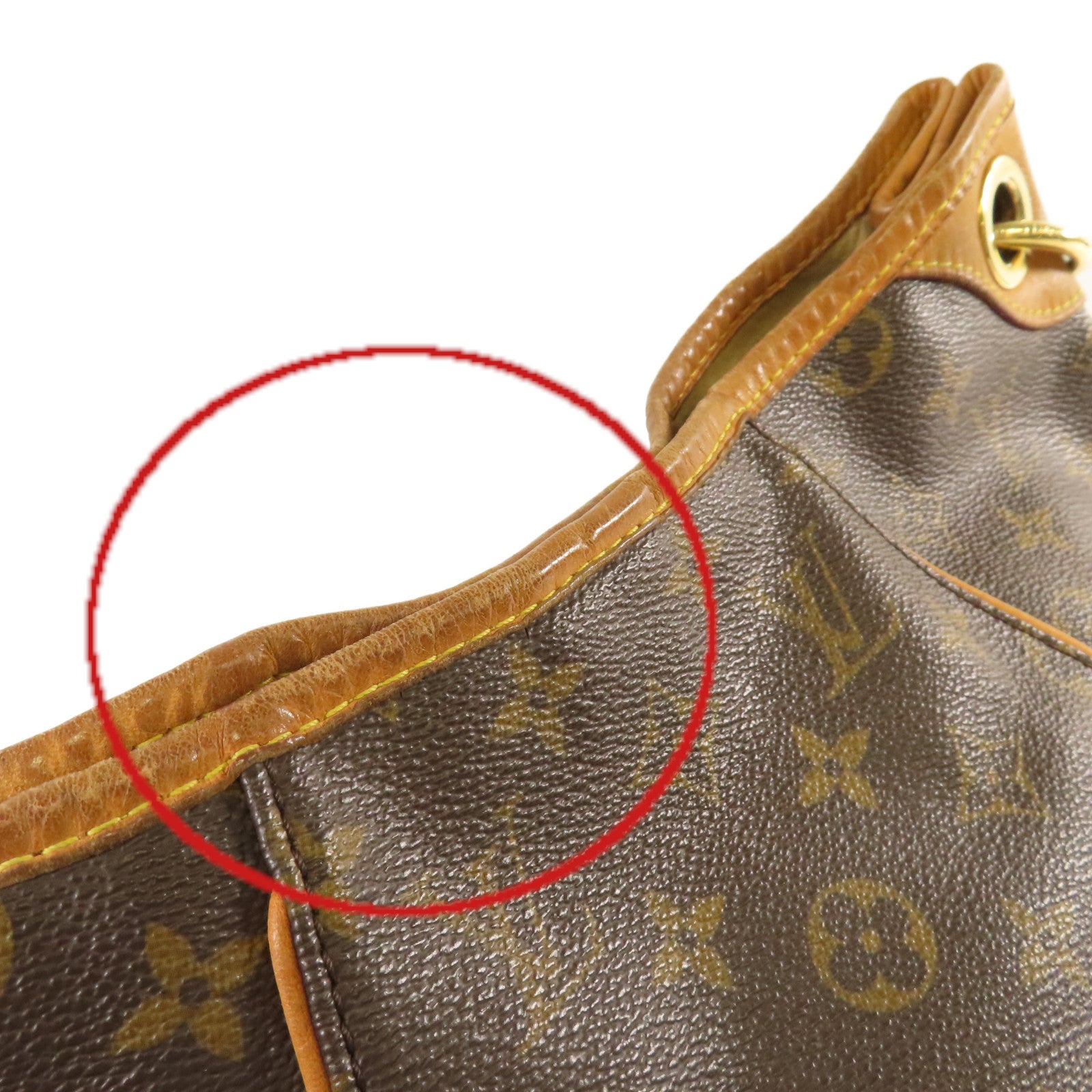 LOUIS VUITTON 【清倉大減價】Monogram Galliera PM Shoulder Bag金扣肩背袋啡色