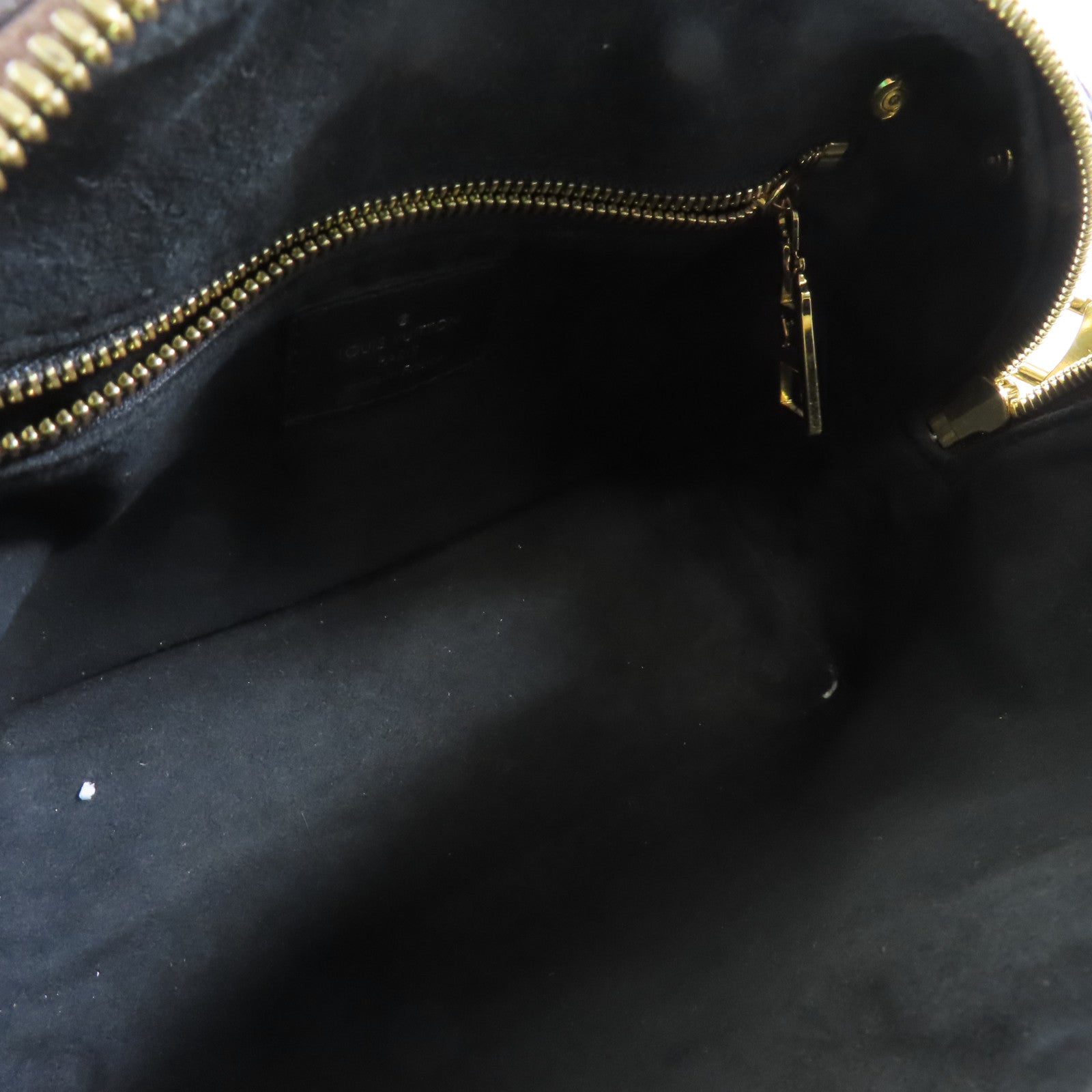 LOUIS VUITTON 【激減優惠】Monogram Petite Malle Souple金扣手挽肩背兩用袋啡色