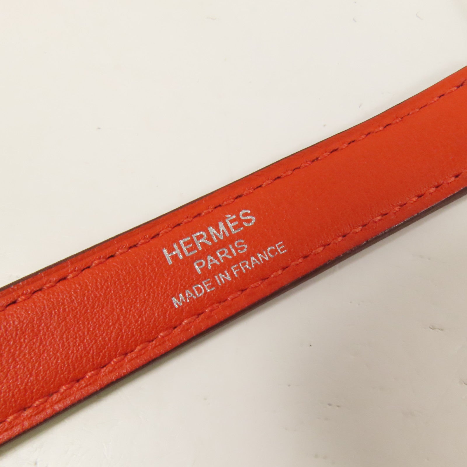 HERMES Clemence皮革24/24 29cm銀扣手挽肩背兩用袋Capucine