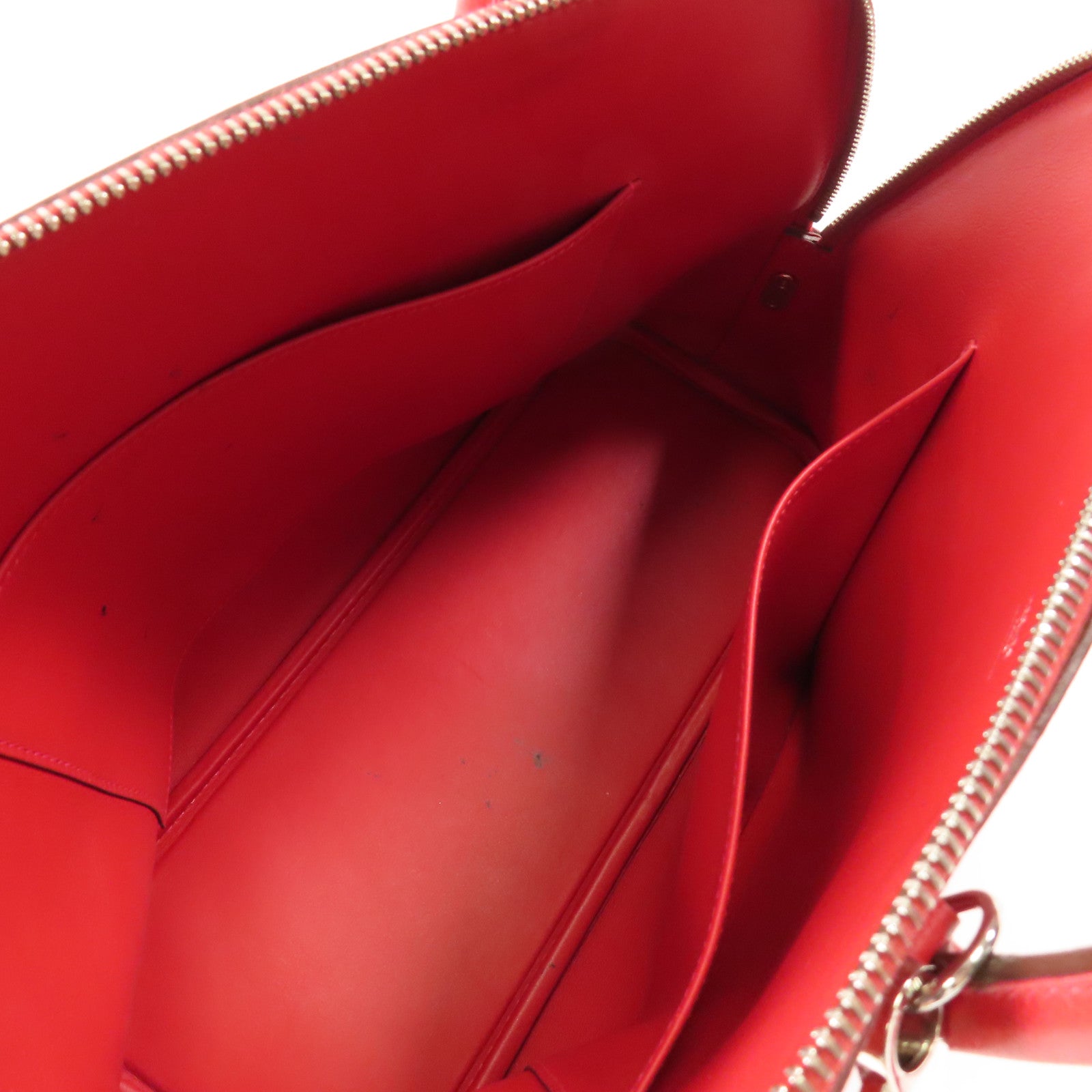 HERMES PHW Bolide1923 30 2Way Shoulder Handbag Epsom Leather S5 Rouge Tomate Red