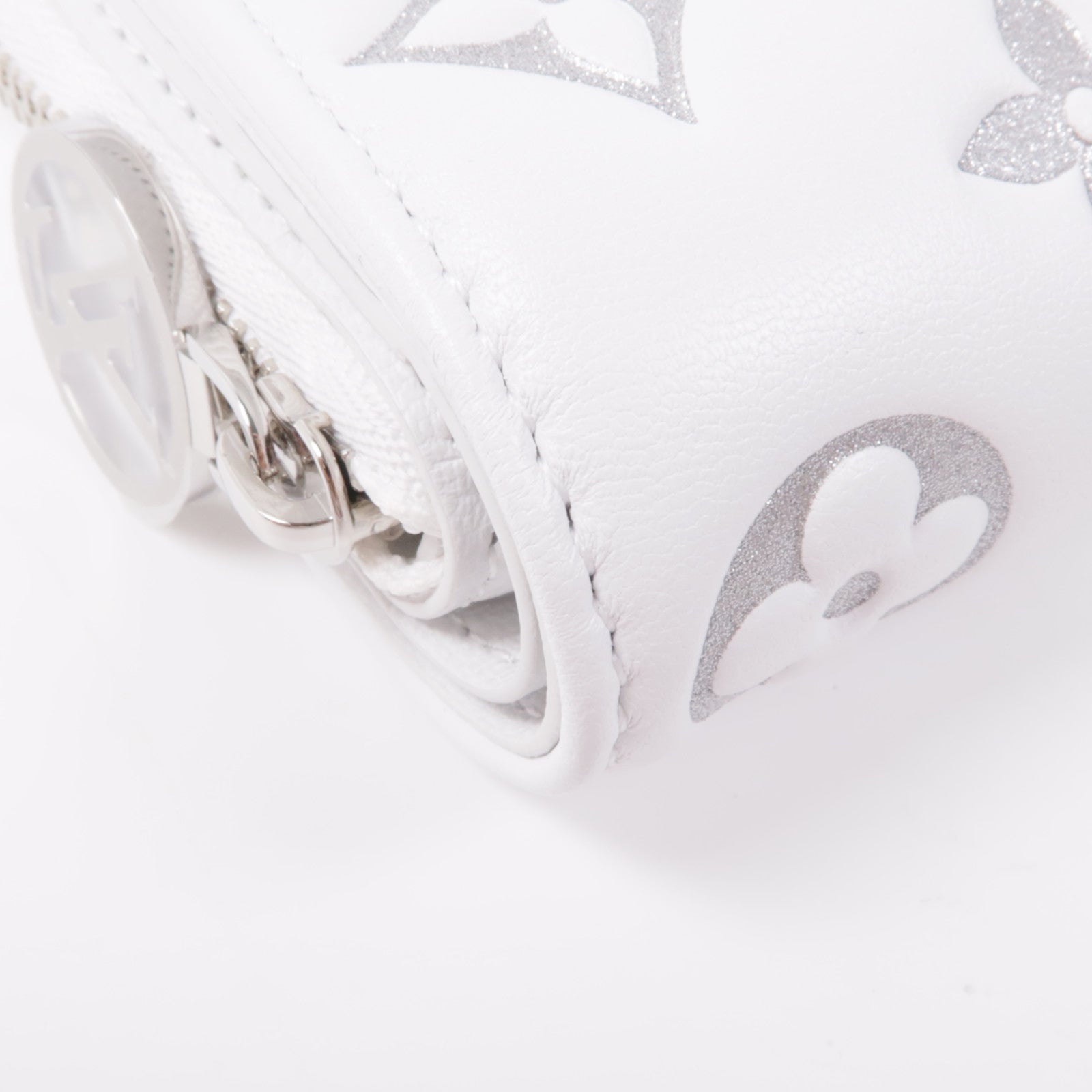 LOUIS VUITTON Monogram Embossed Portefeuille Wallet銀扣錢包