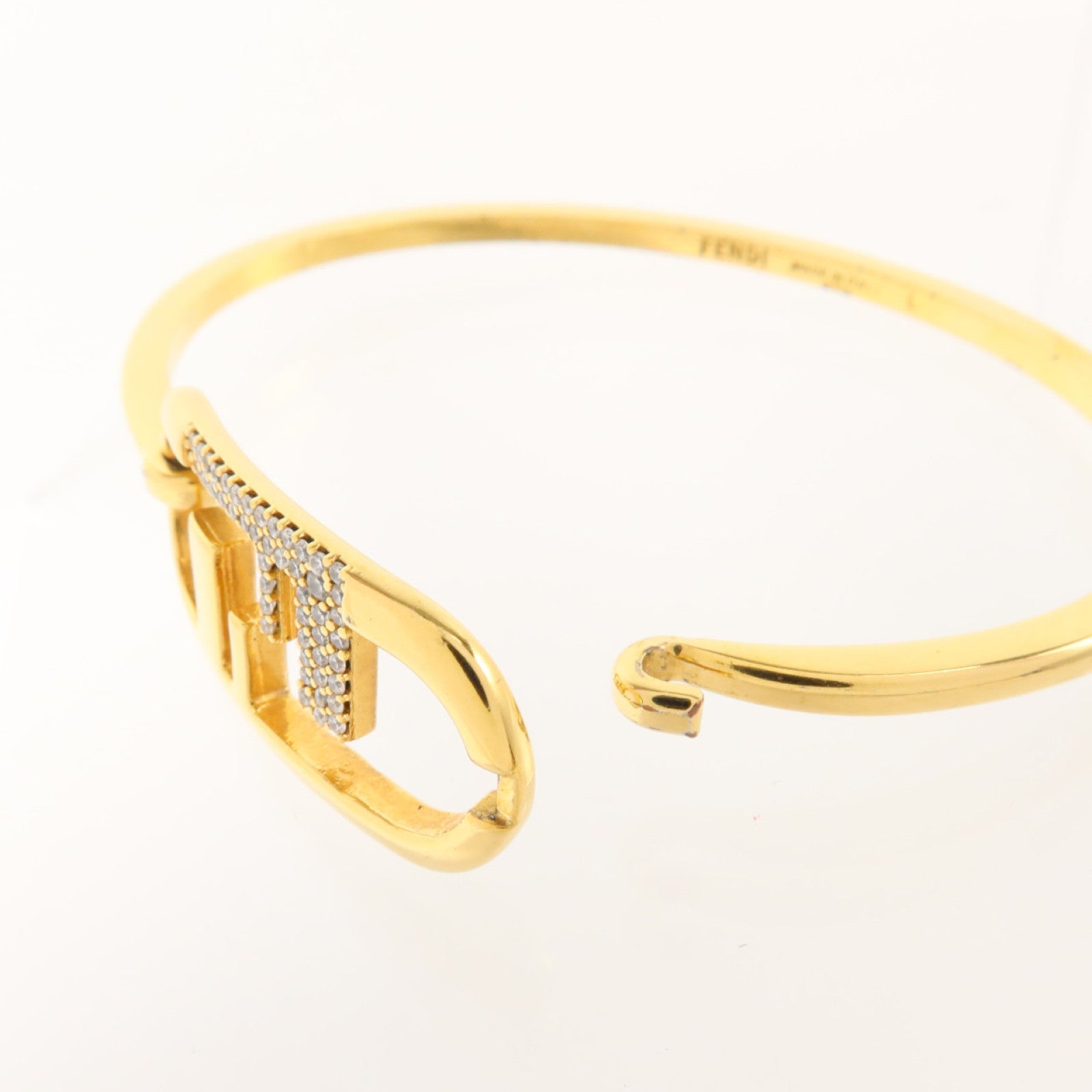 FENDI 金屬O'Lock Bangle(L)手鐲