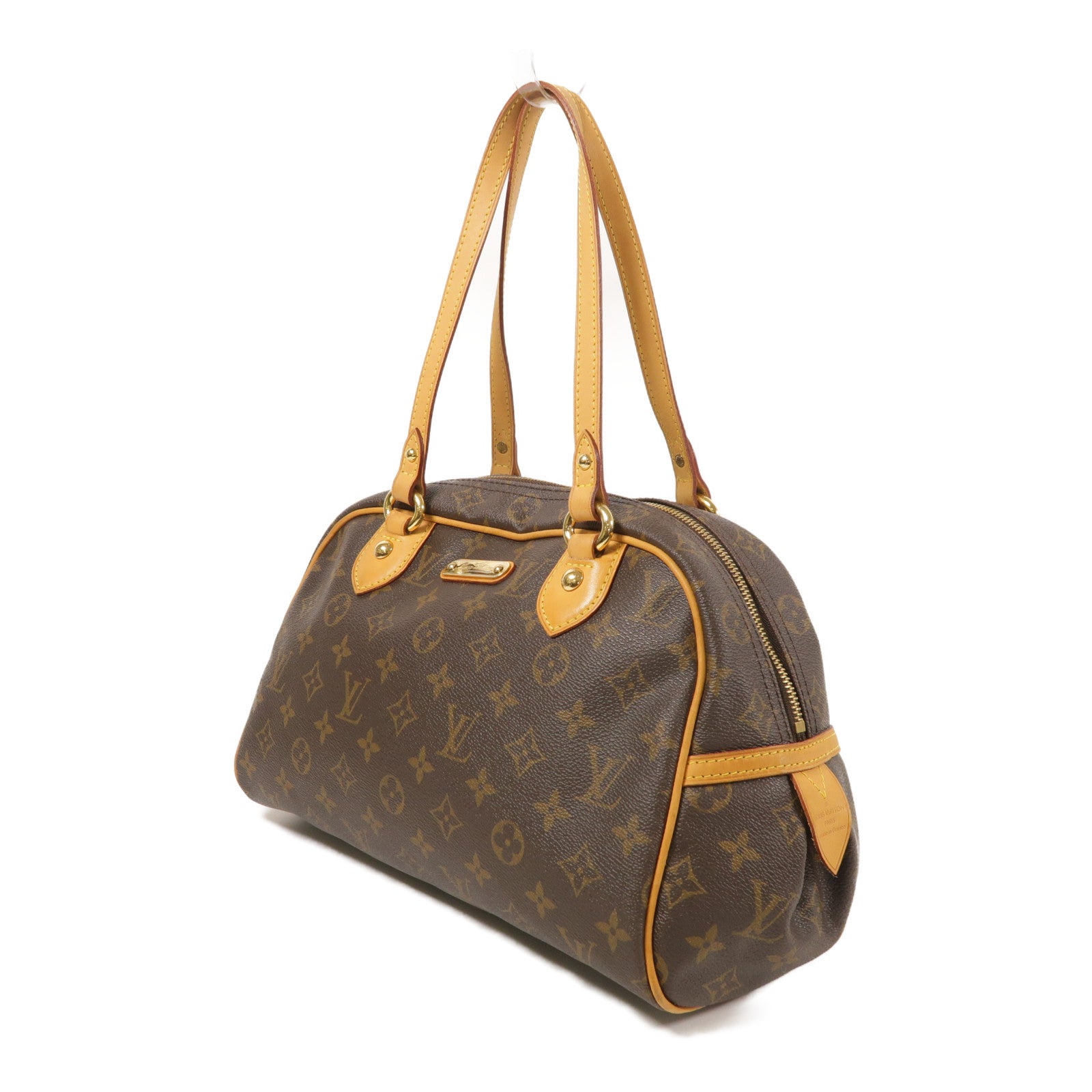 LOUIS VUITTON LV GHW Montorgueil PM Shoulder Bag M95565 Monogram Brown