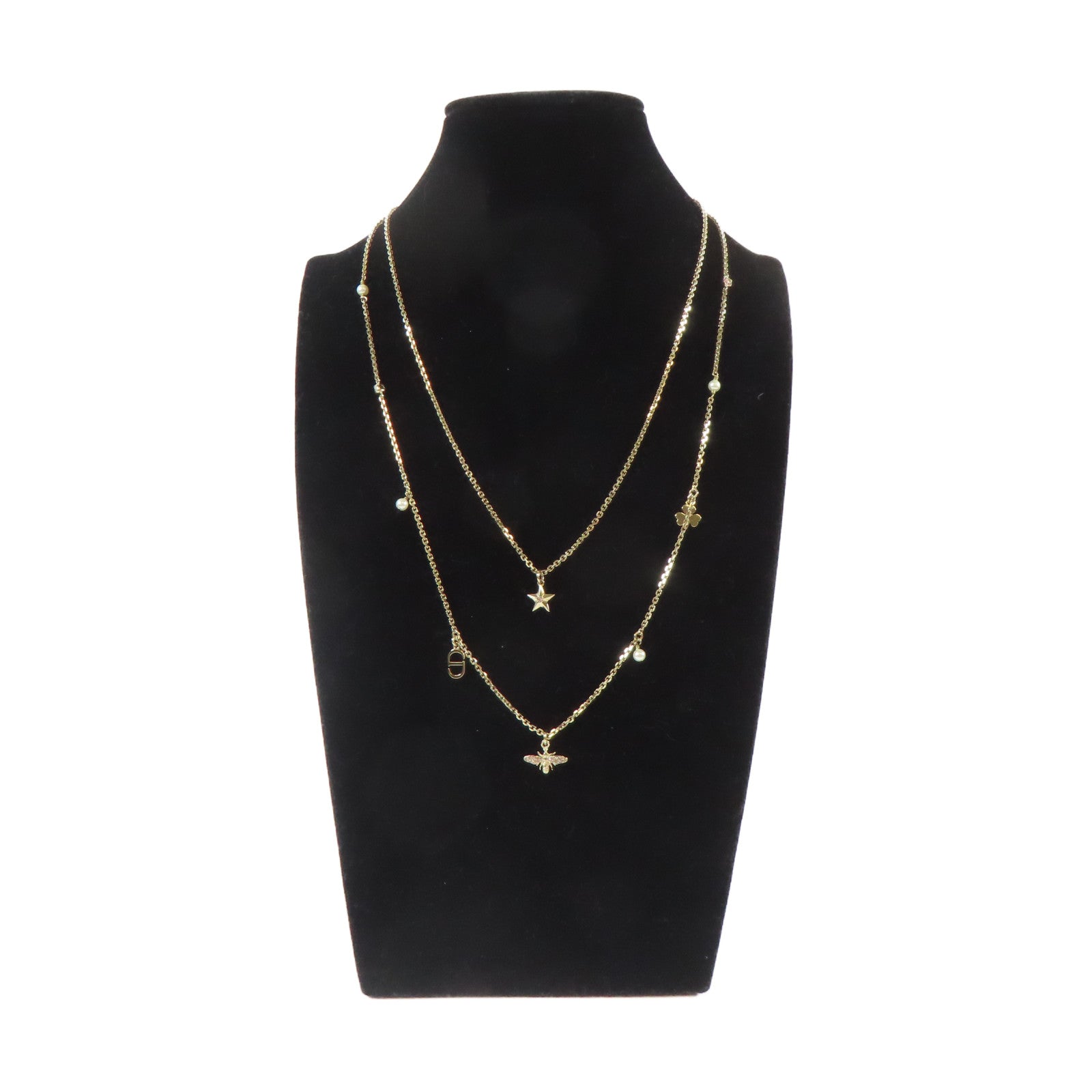 Dior 【激減優惠】金屬Necklace項鍊金色#60cm