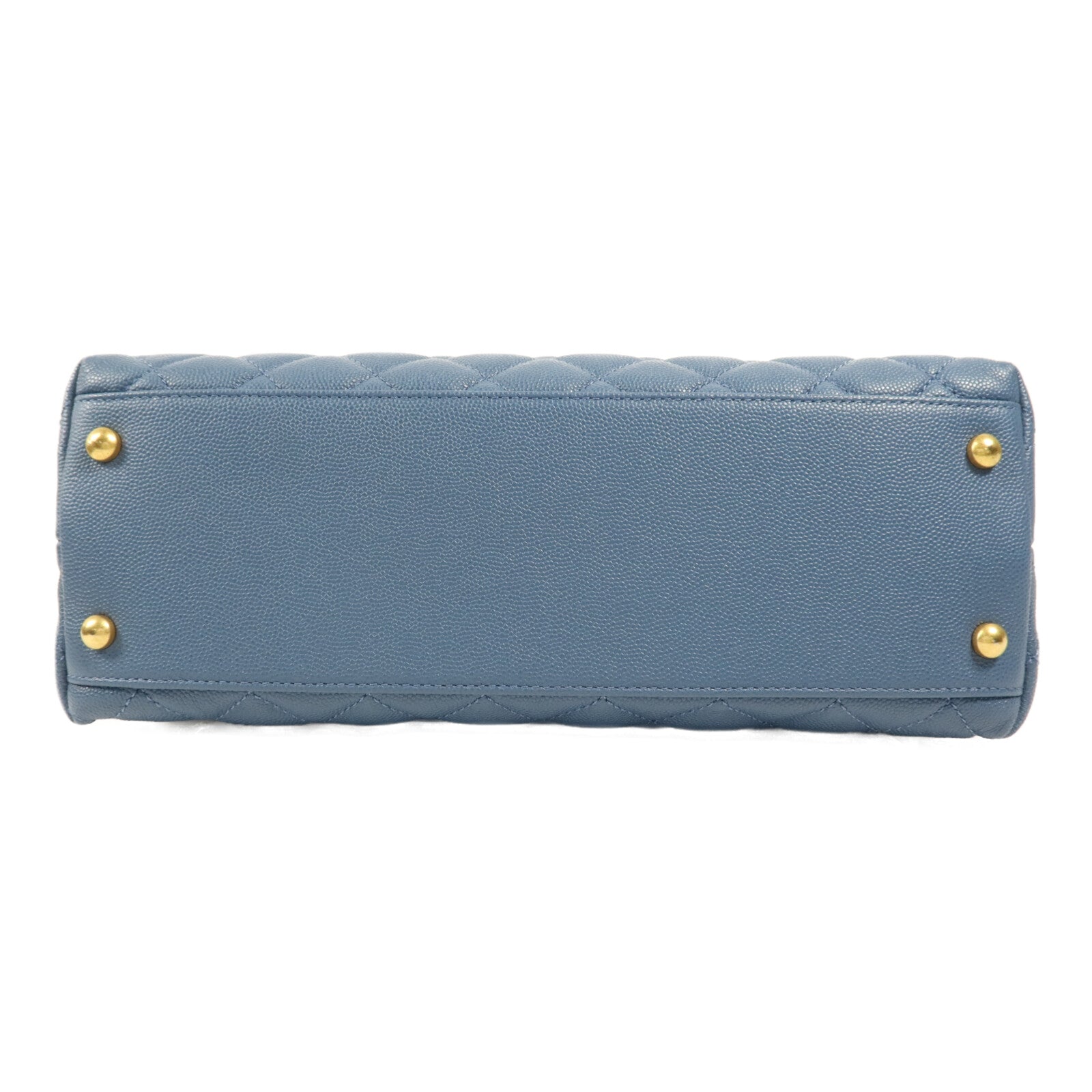 CHANEL 牛皮皮革Coco Handle金扣手挽肩背兩用袋