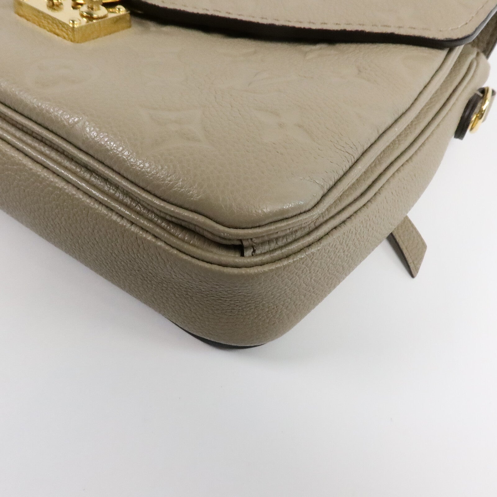 LOUIS VUITTON Monogram Empreinte Pochette Metis手挽肩背兩用袋