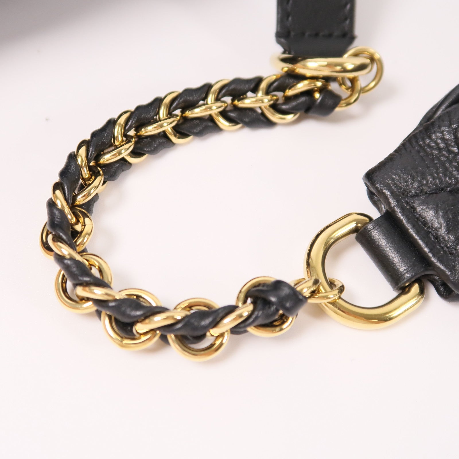 LOUIS VUITTON Monogram Empreinte High Rise PM鏈帶肩背袋