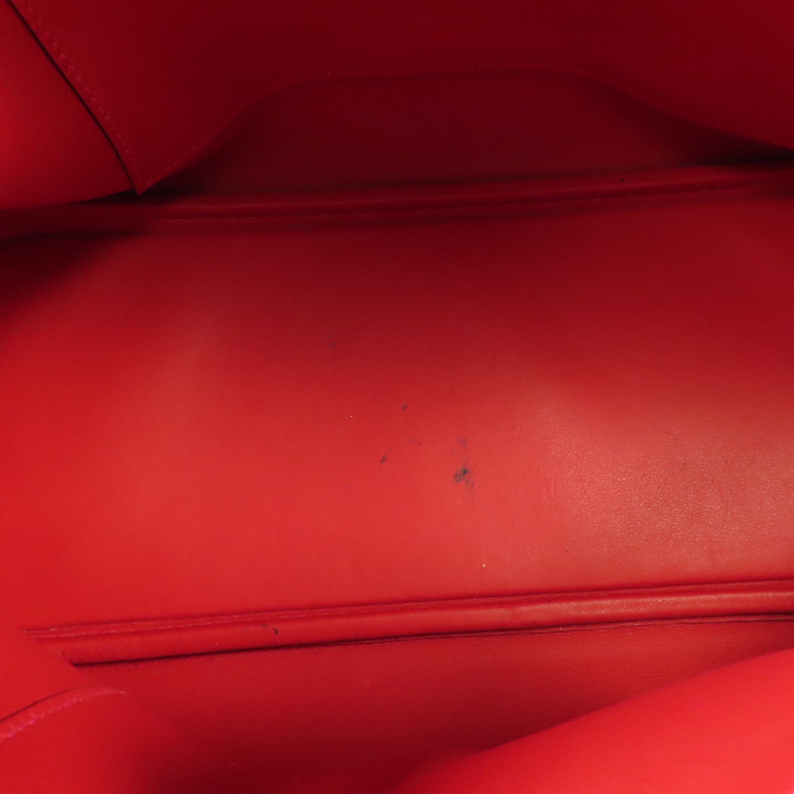 HERMES PHW Bolide1923 30 2Way Shoulder Handbag Epsom Leather S5 Rouge Tomate Red