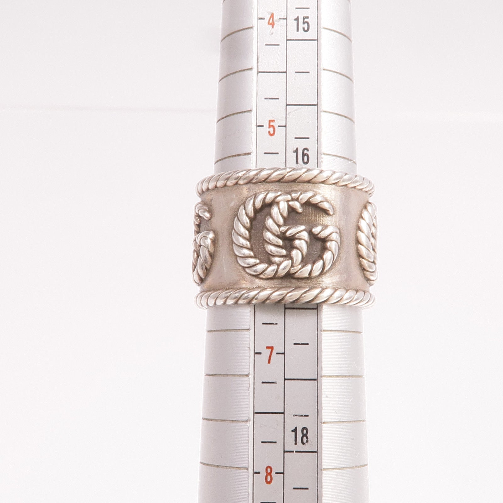 GUCCI 925純銀Ring戒指US#6