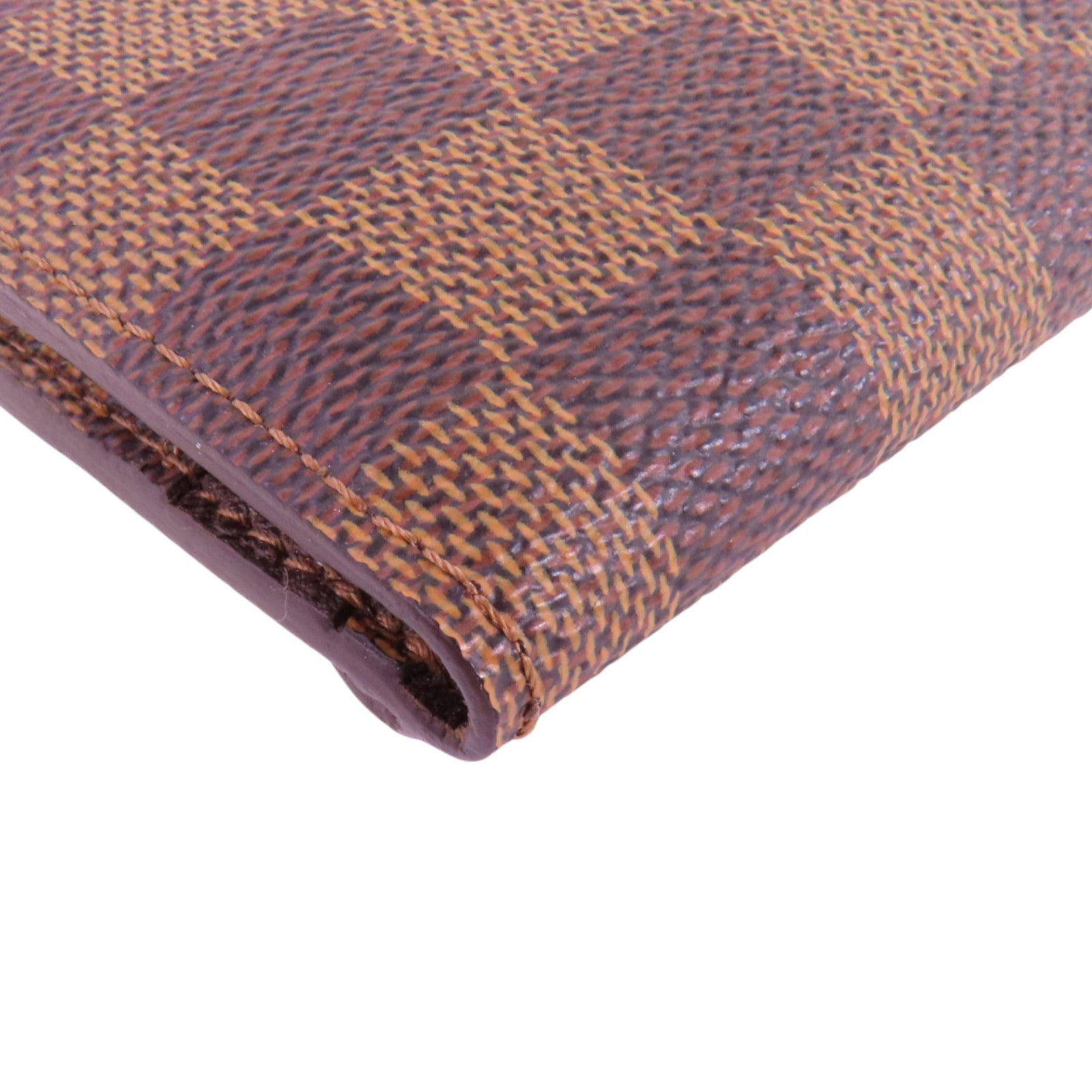 LOUIS VUITTON 【激減優惠】Damier Ebene Portofoille Origami金扣短錢包