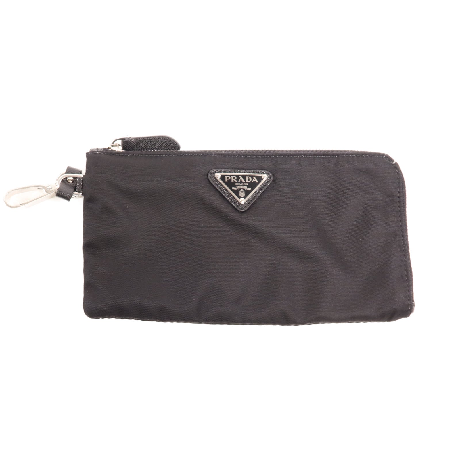 PRADA 尼龍Backpack銀扣背包