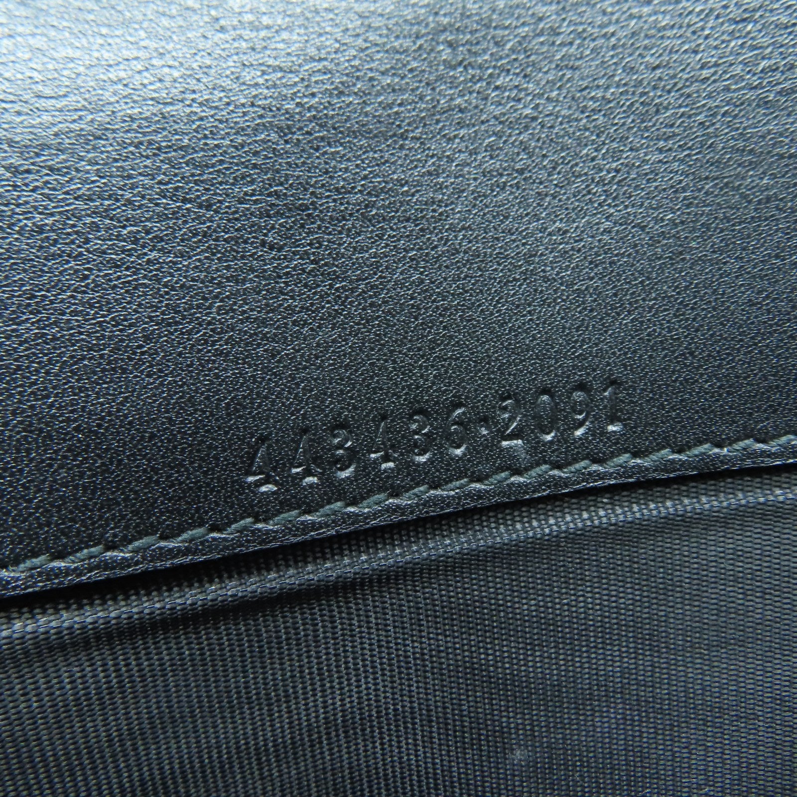 GUCCI 【清倉大減價】斜紋牛皮皮革Long Wallet金扣長錢包黑色