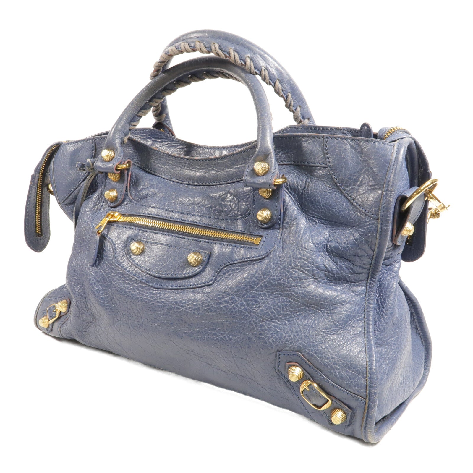 BALENCIAGA 牛皮皮革Giant City手挽肩背兩用袋