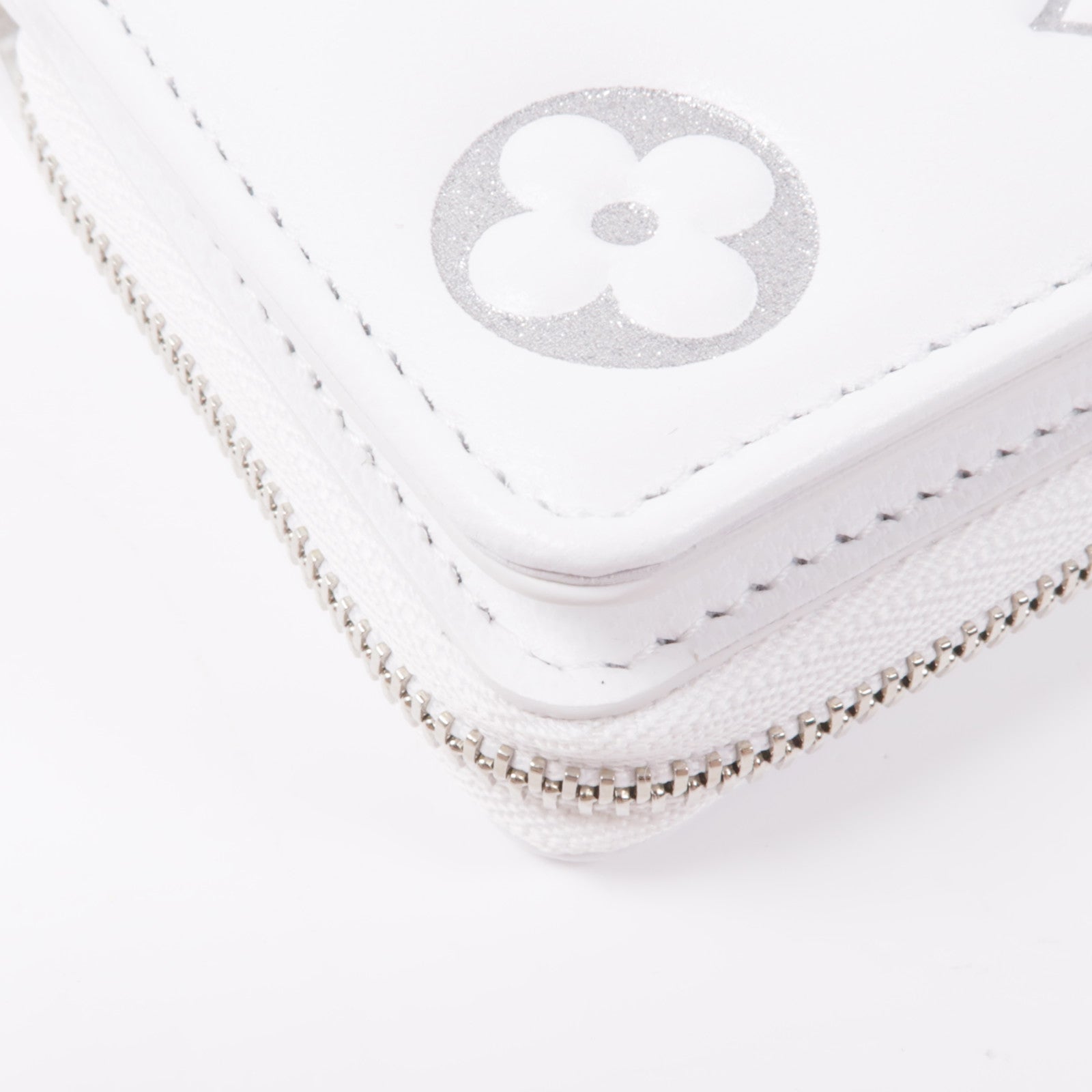 LOUIS VUITTON Monogram Embossed Portefeuille Wallet銀扣錢包