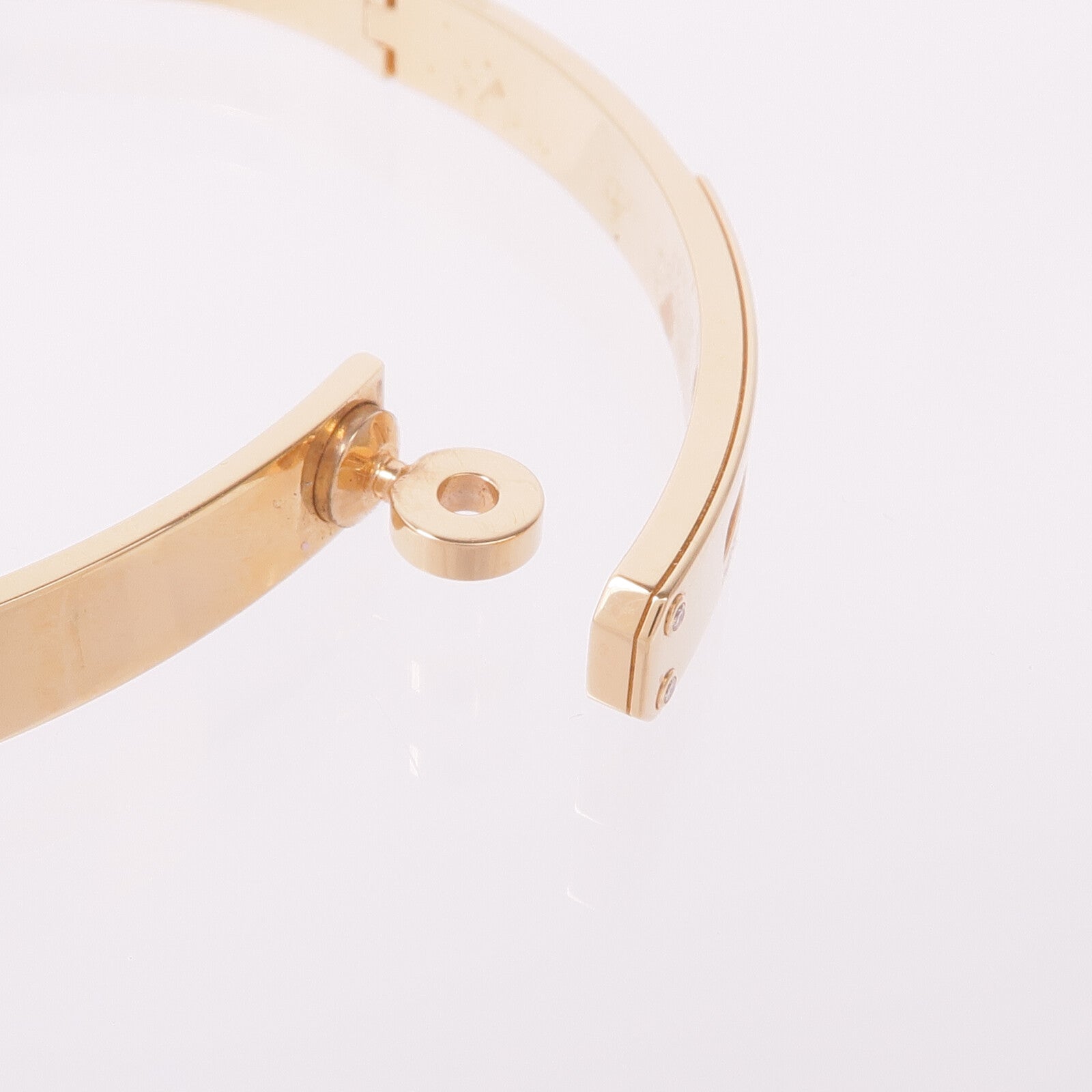 HERMES 18K玫瑰金Kelly Bracelet手鏈