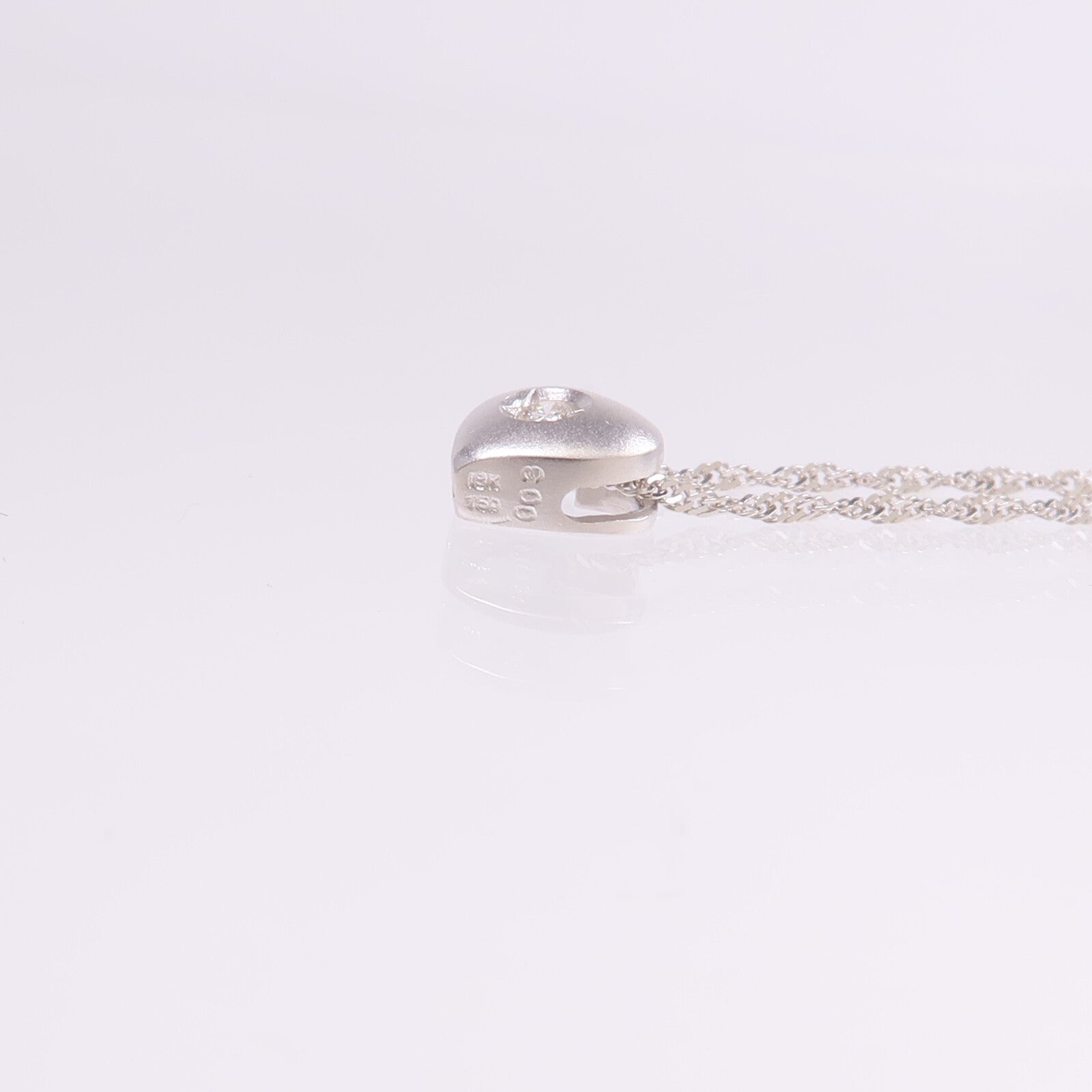 JEWELRY 18K白金Diamond Necklace鑽石項鍊