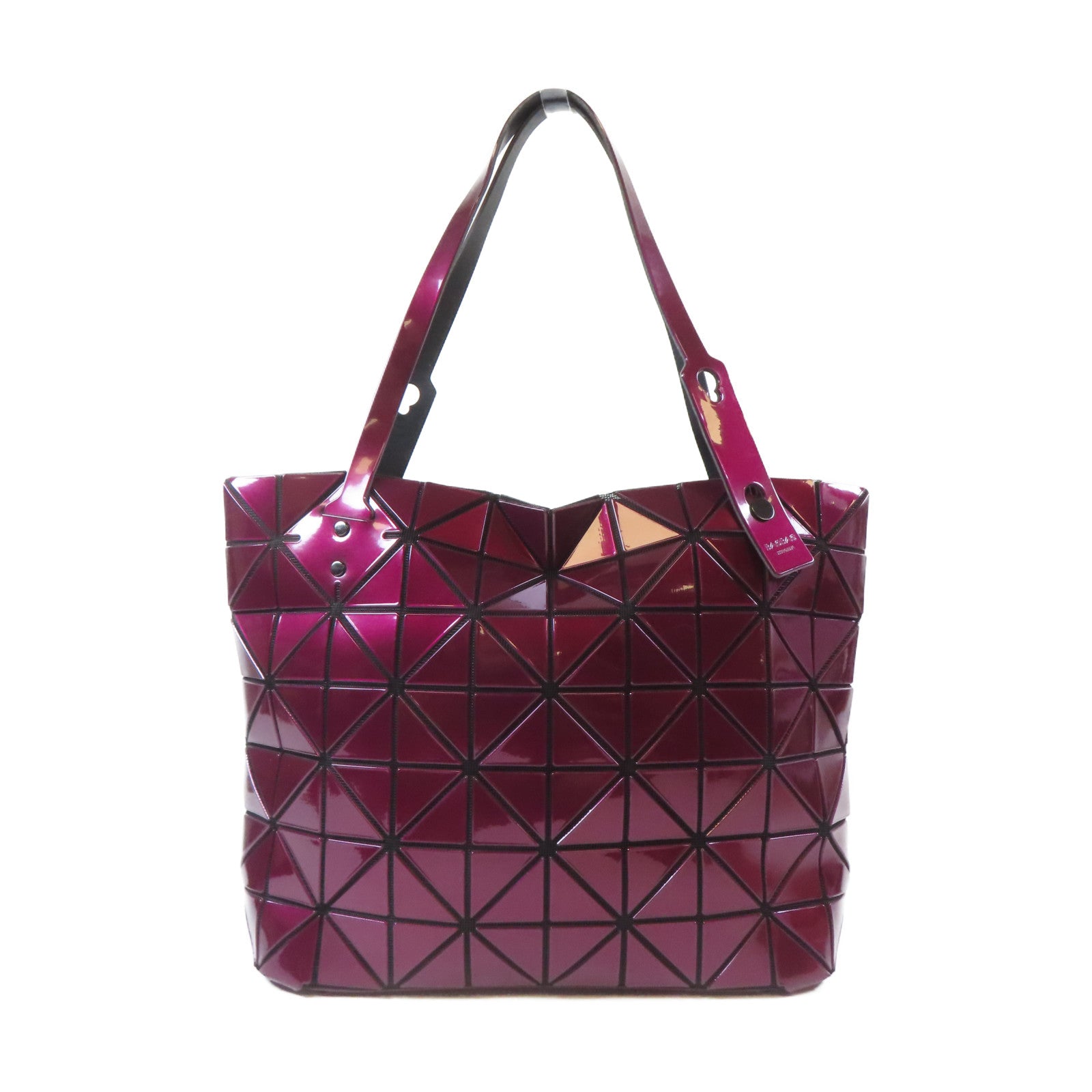 ISSEY MIYAKE PVC Issey Miyake Bao Bao Shoulder Bag肩背袋粉紅色