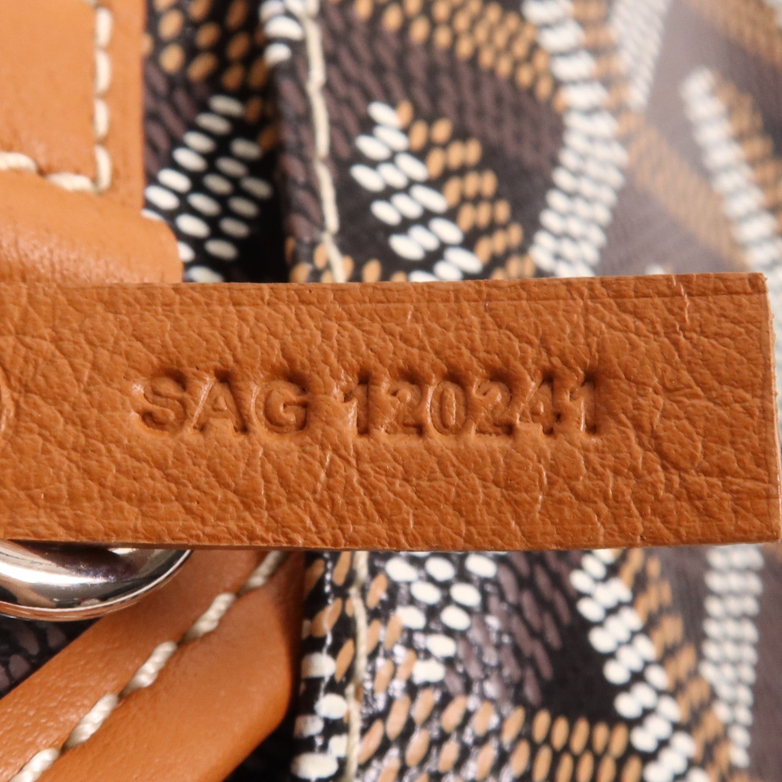 GOYARD 塗層帆布Anjou Mini Bag銀扣手挽袋