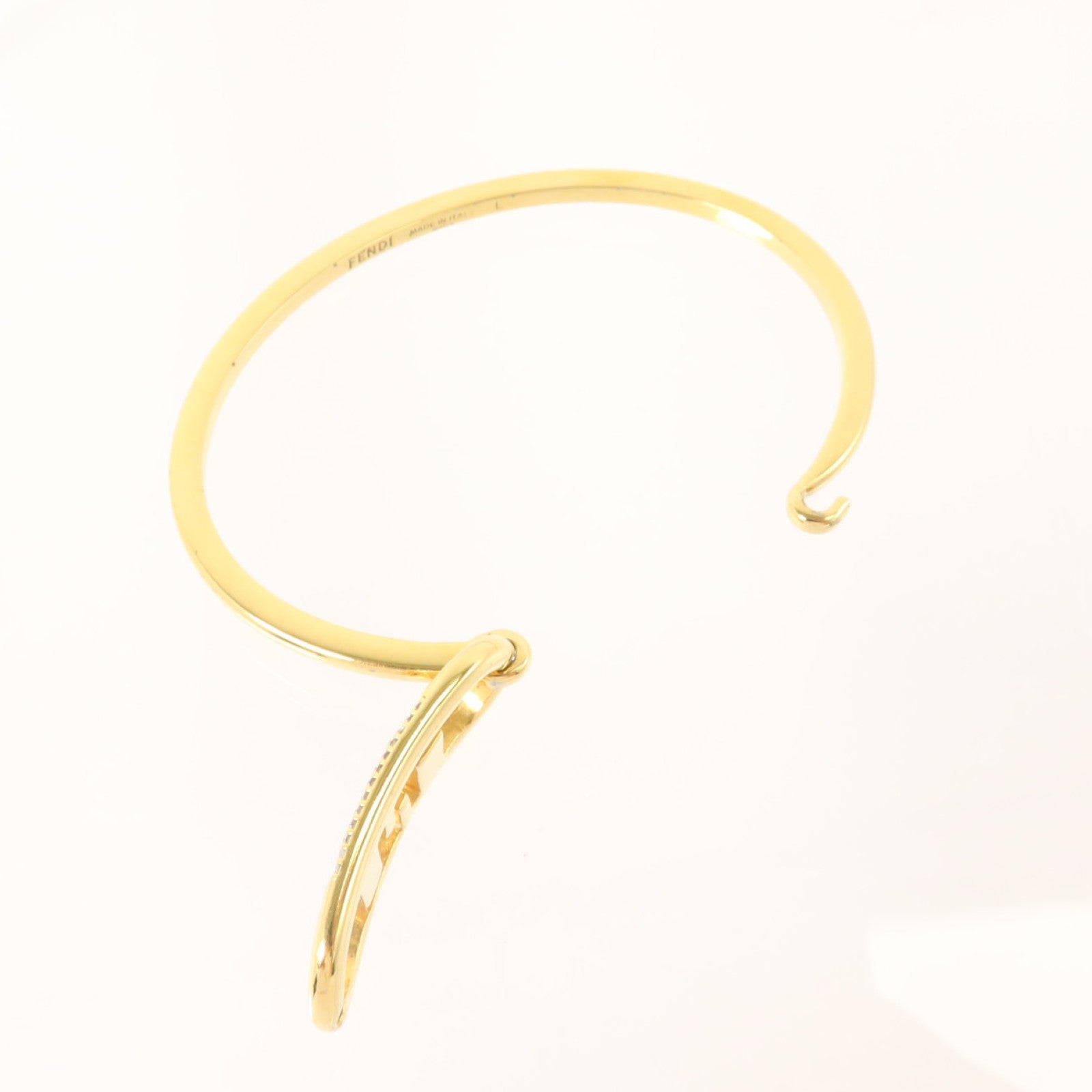 FENDI 金屬O'Lock Bangle(L)手鐲