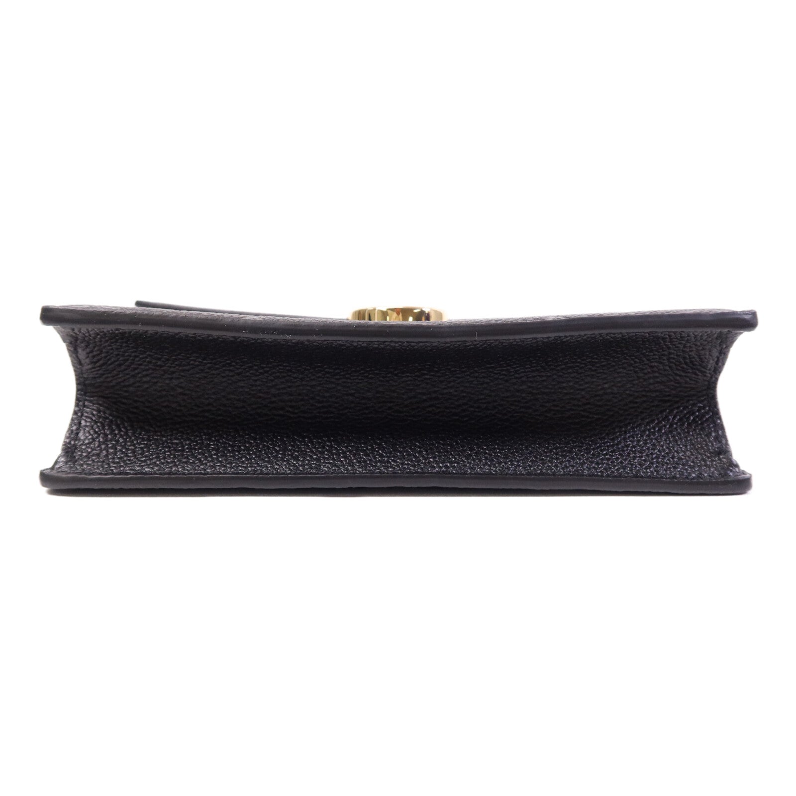 LOUIS VUITTON Monogram Empreinte皮革Wallet On Chain Rosy金扣鏈帶肩背袋