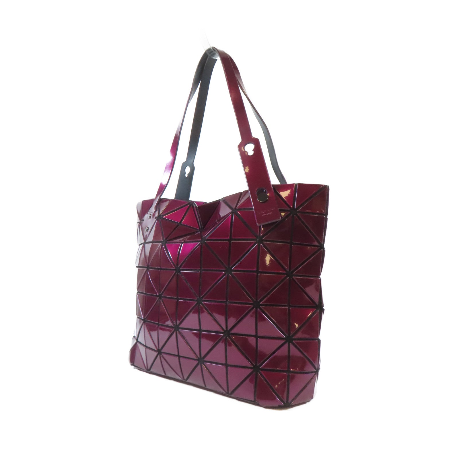 ISSEY MIYAKE PVC Issey Miyake Bao Bao Shoulder Bag肩背袋粉紅色