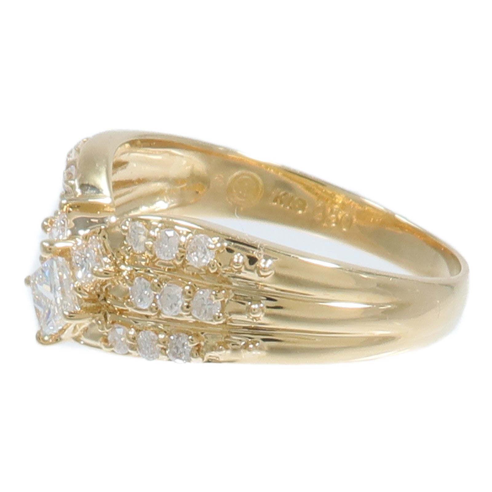 JEWELRY 18K黃金Diamond Ring鑽石戒指