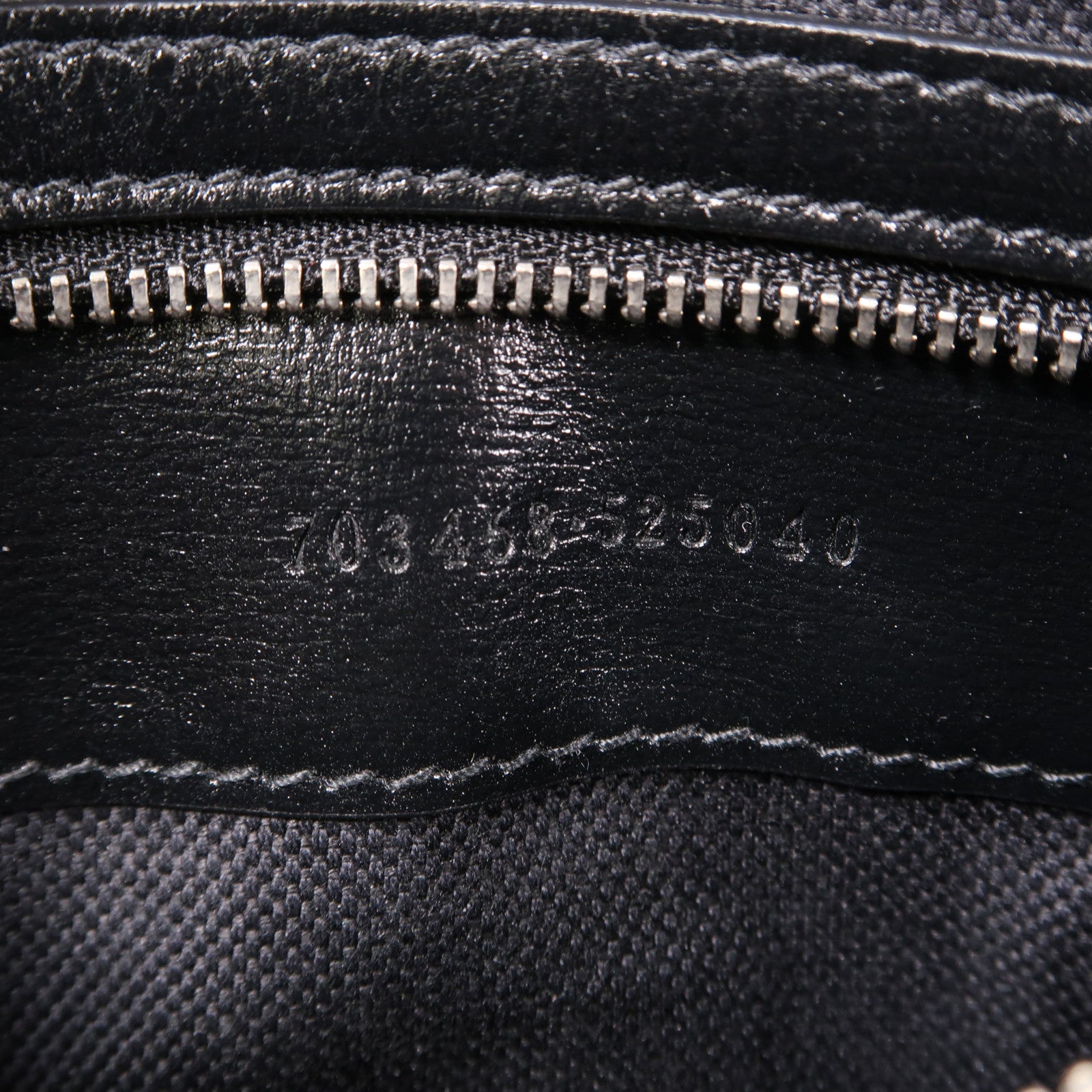 GUCCI 【激減優惠】帆布Interlocking G銀扣肩背袋黑色