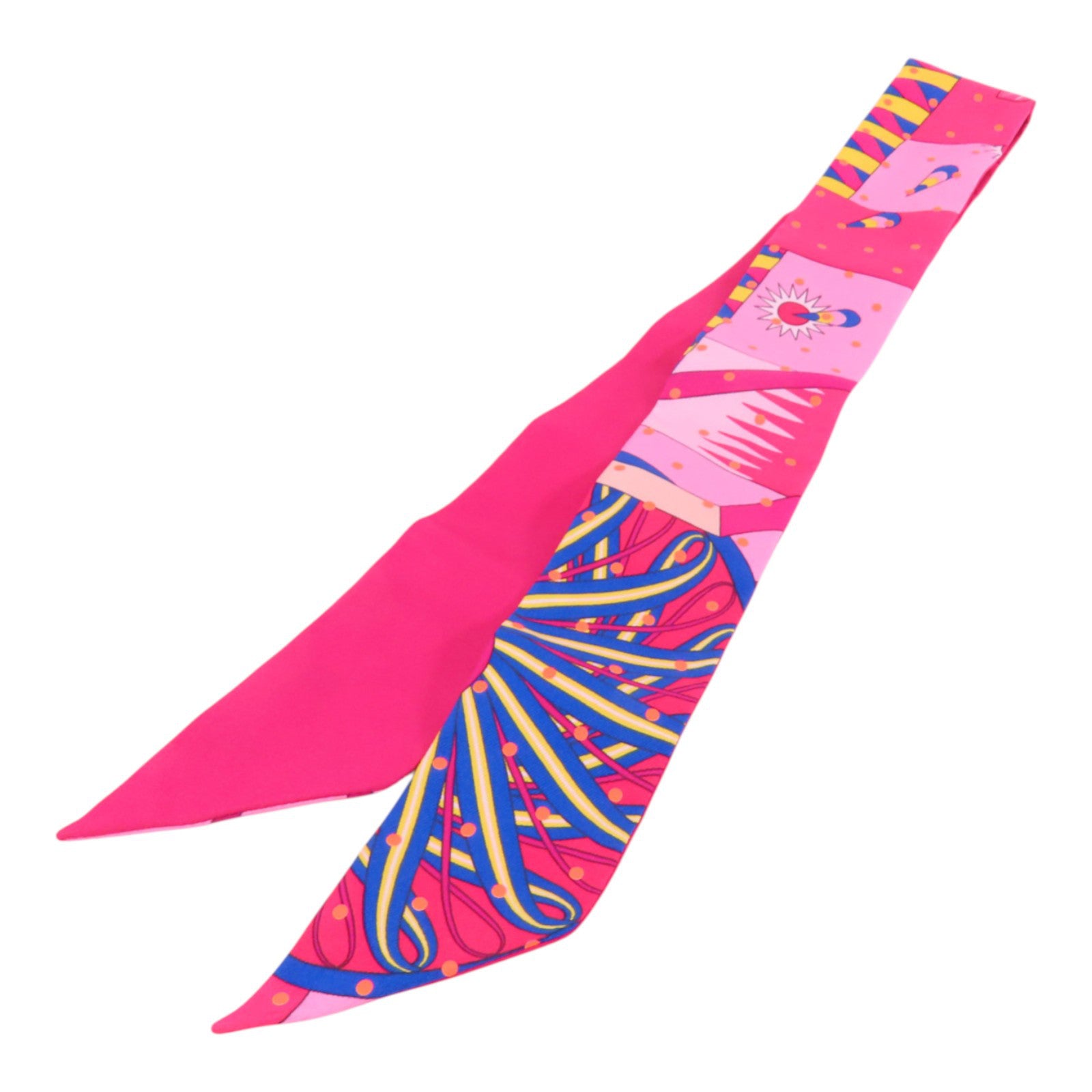 HERMES 絲質Twilly Scarf絲巾