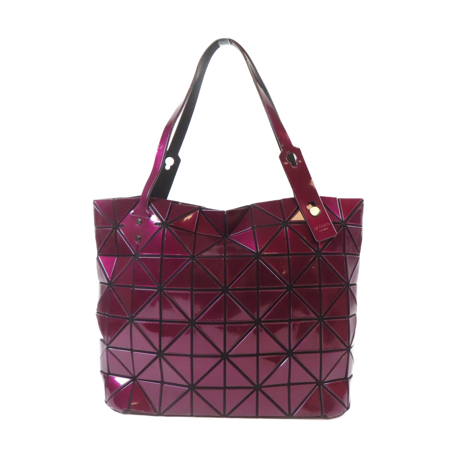 ISSEY MIYAKE PVC Issey Miyake Bao Bao Shoulder Bag肩背袋粉紅色